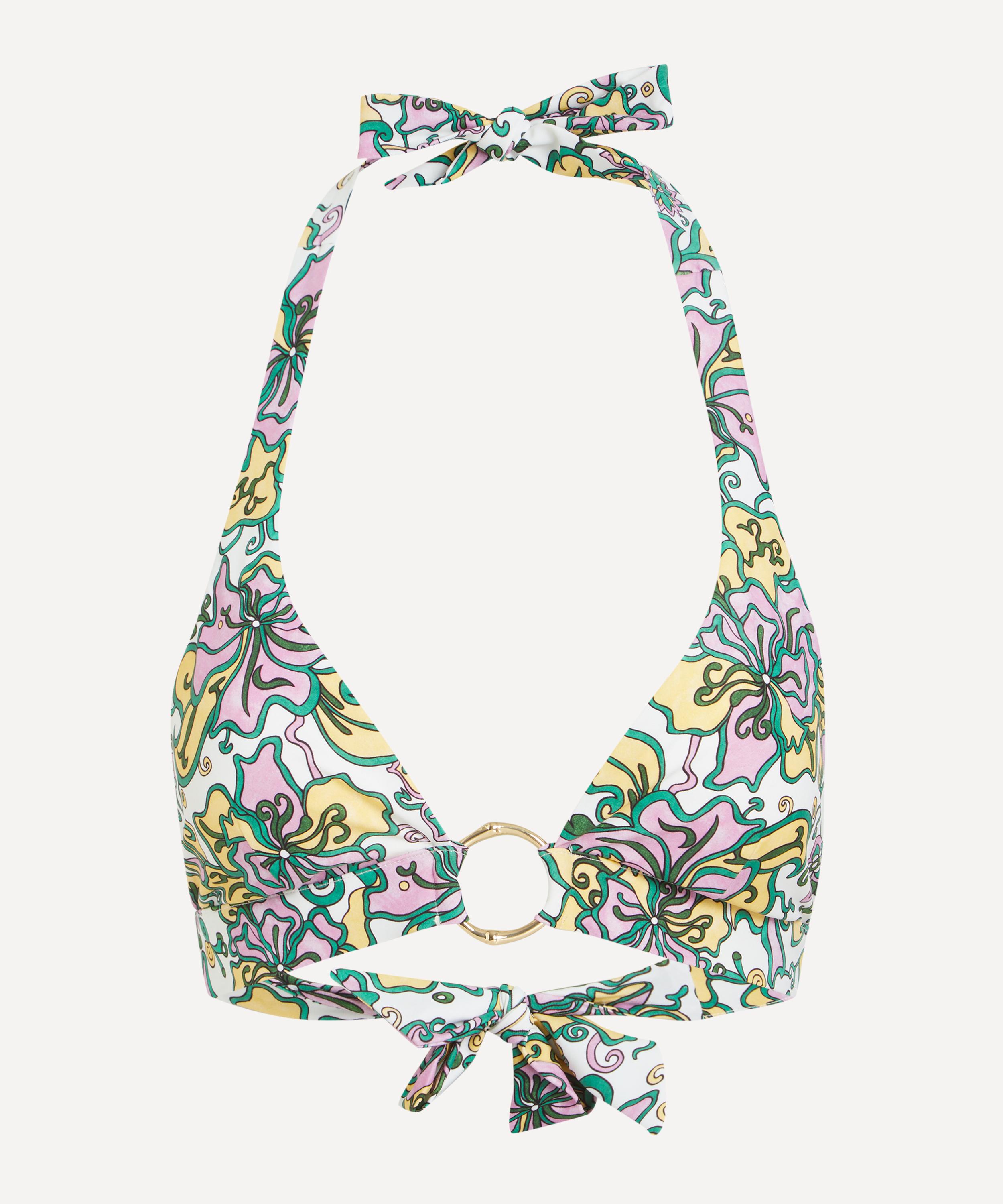 Heidi Klein - Halterneck Top in Liberty Fabrics’ Kings Road image number 0
