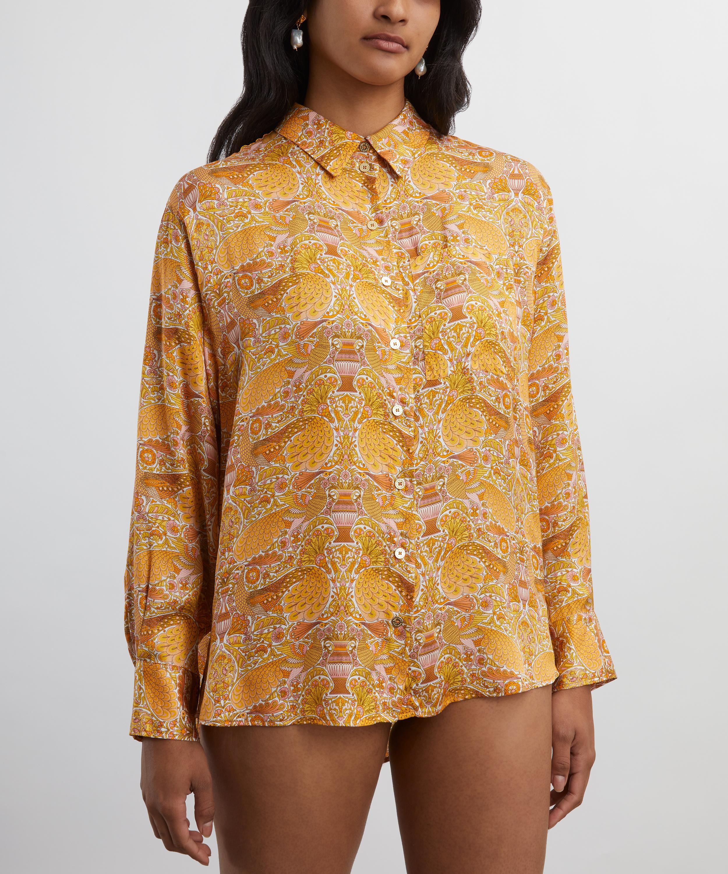 Heidi Klein - Beach Shirt in Liberty Fabrics’ Oscar’s Palace image number 2