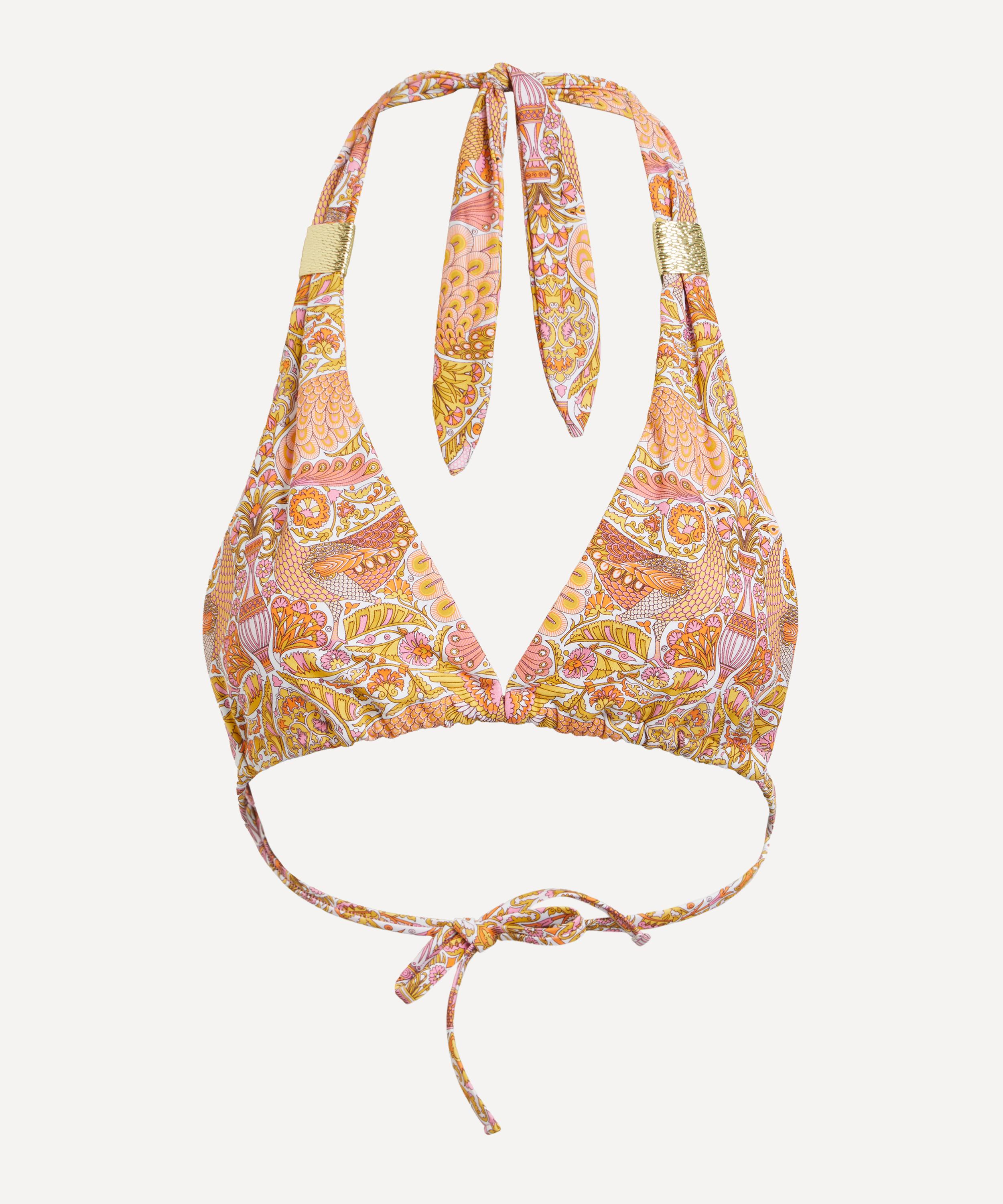 Heidi Klein - Slider Halterneck Top in Liberty Fabrics’ Oscar’s Palace image number 0