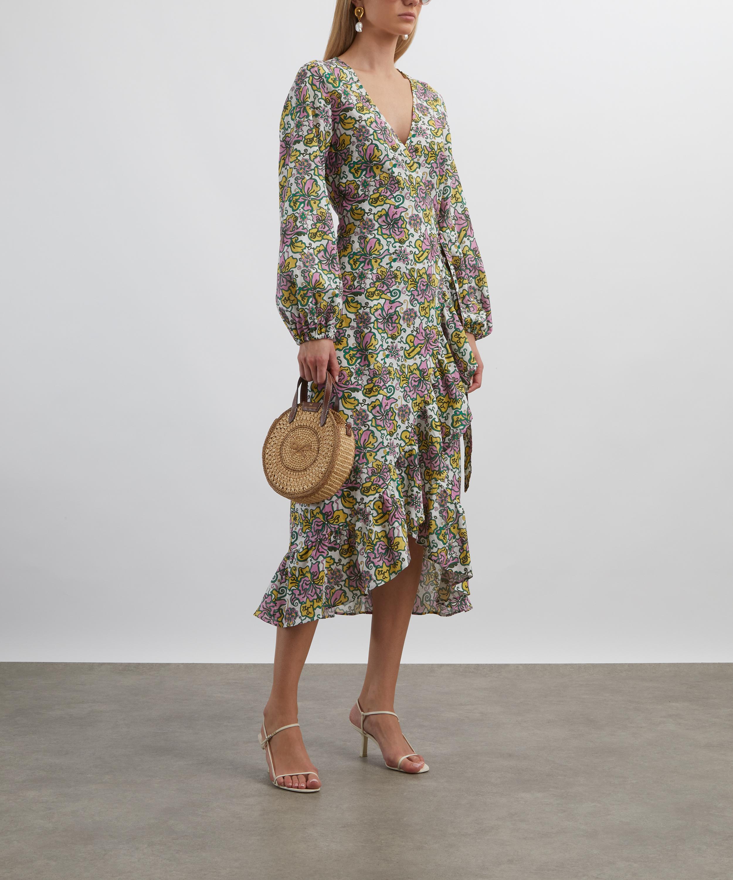 Heidi Klein - Midi Wrap Dress in Liberty Fabrics’ Kings Road image number 1