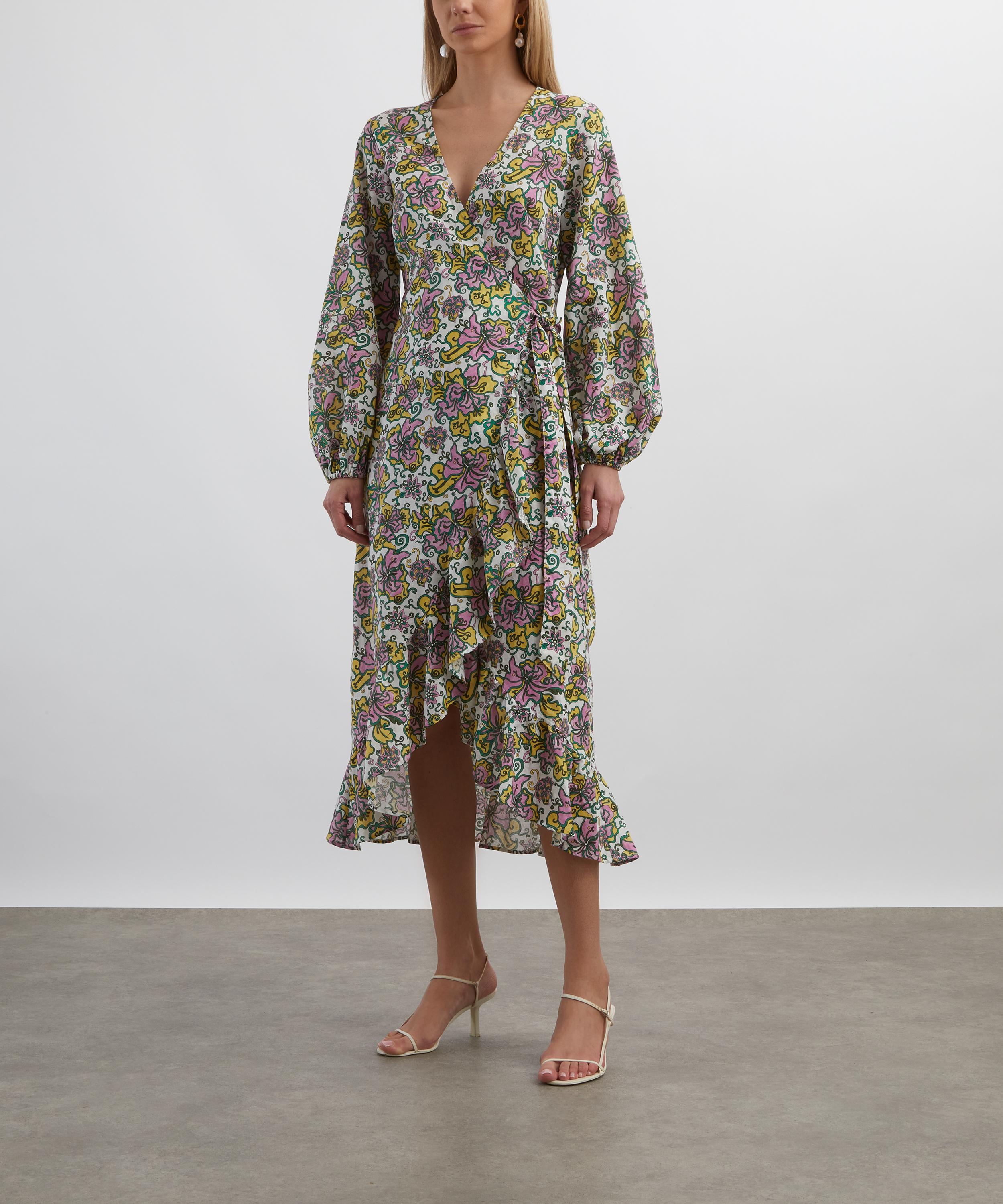 Heidi Klein - Midi Wrap Dress in Liberty Fabrics’ Kings Road image number 2