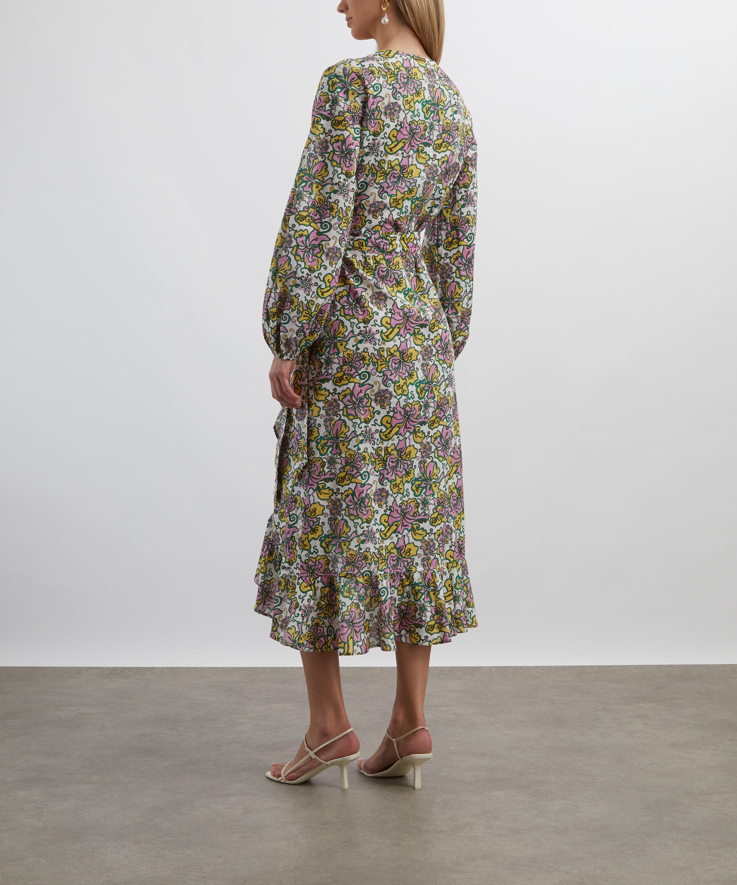 Heidi Klein - Midi Wrap Dress in Liberty Fabrics’ Kings Road image number 3