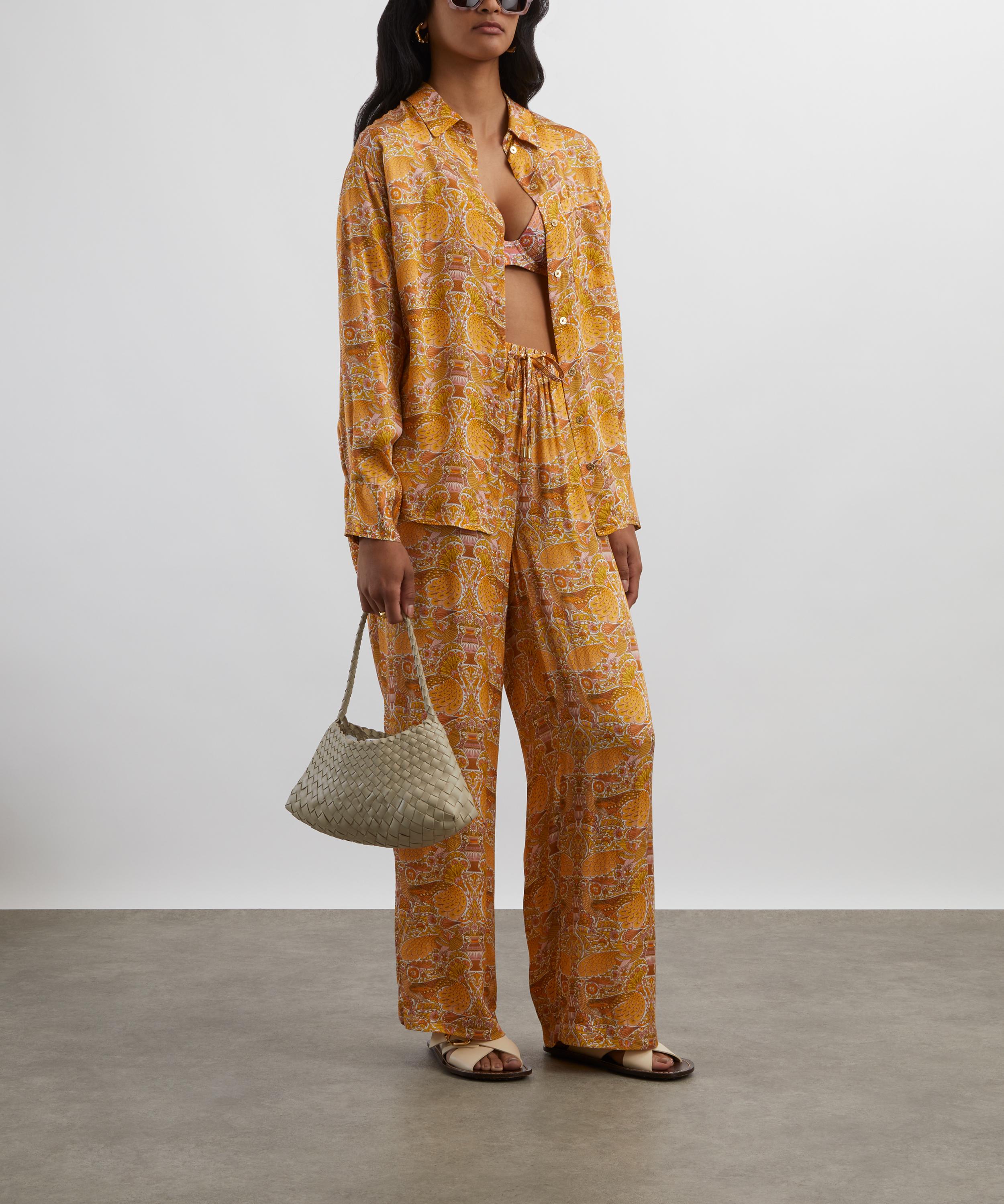 Heidi Klein - Drawstring Trousers in Liberty Fabrics’ Oscar’s Palace image number 1
