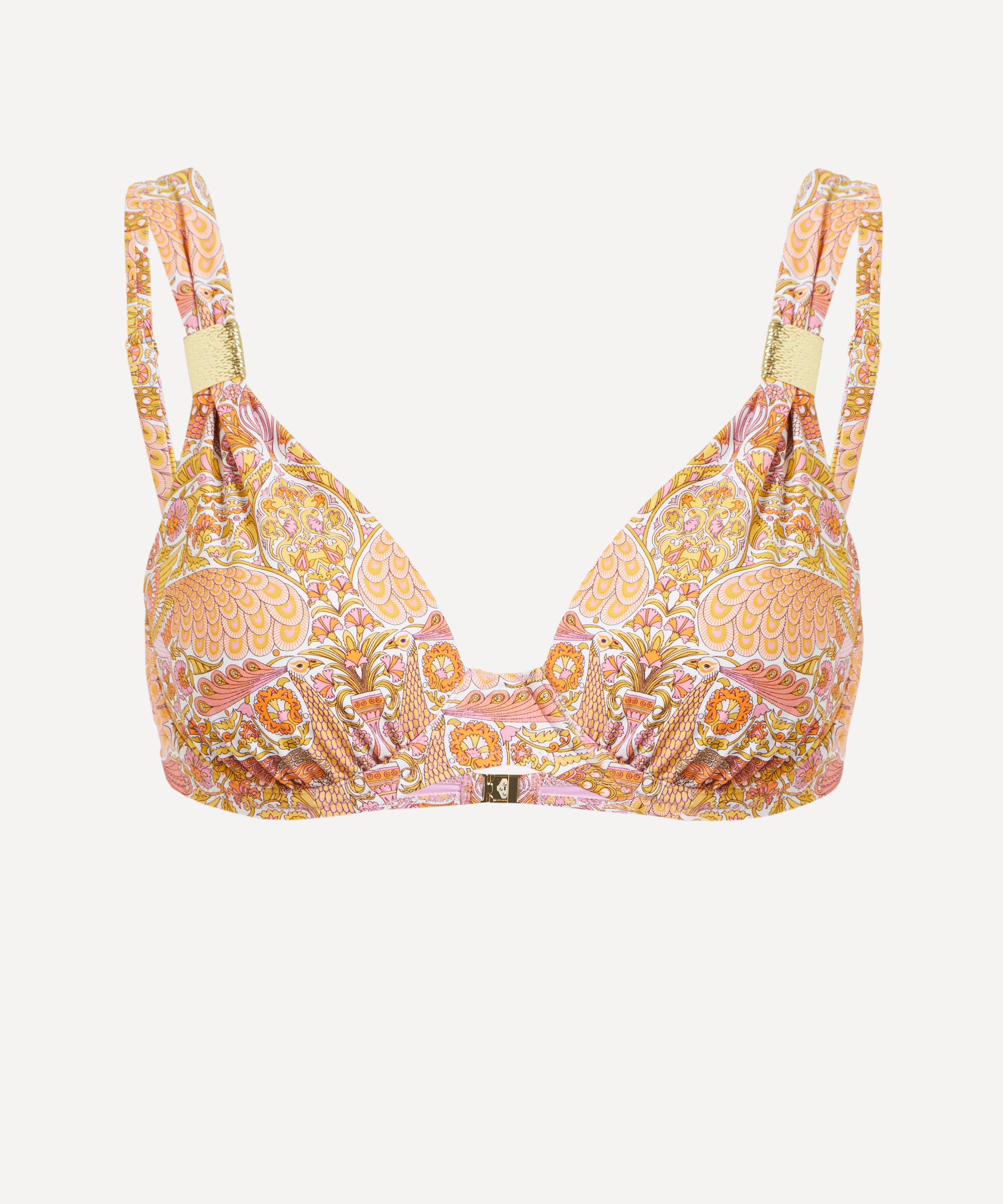 Heidi Klein - Slider Plunge Top in Liberty Fabrics’ Oscar’s Palace image number 0