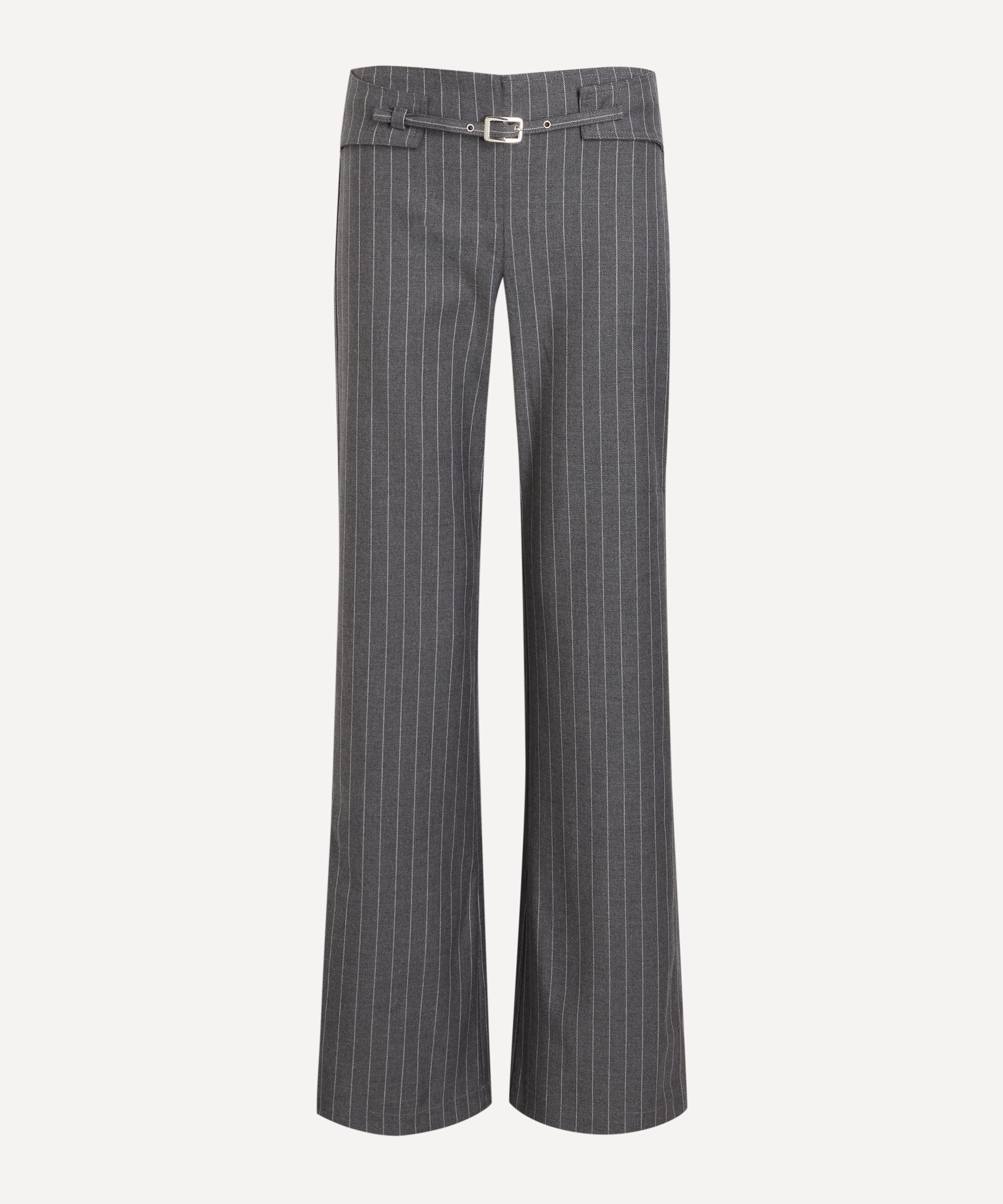 Gimaguas - Nicole Grey Pinstripe Trousers