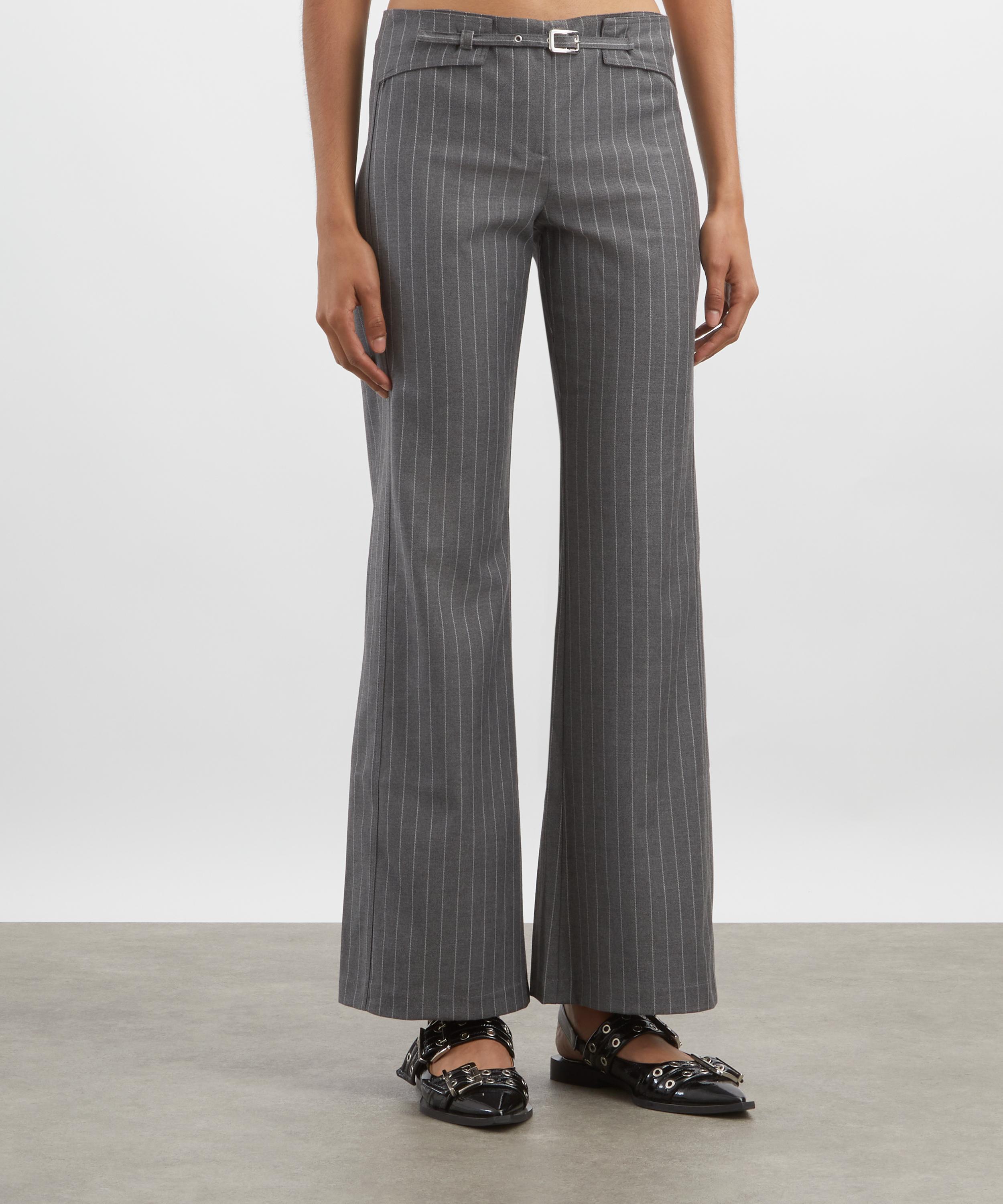 Gimaguas - Nicole Grey Pinstripe Trousers image number 2