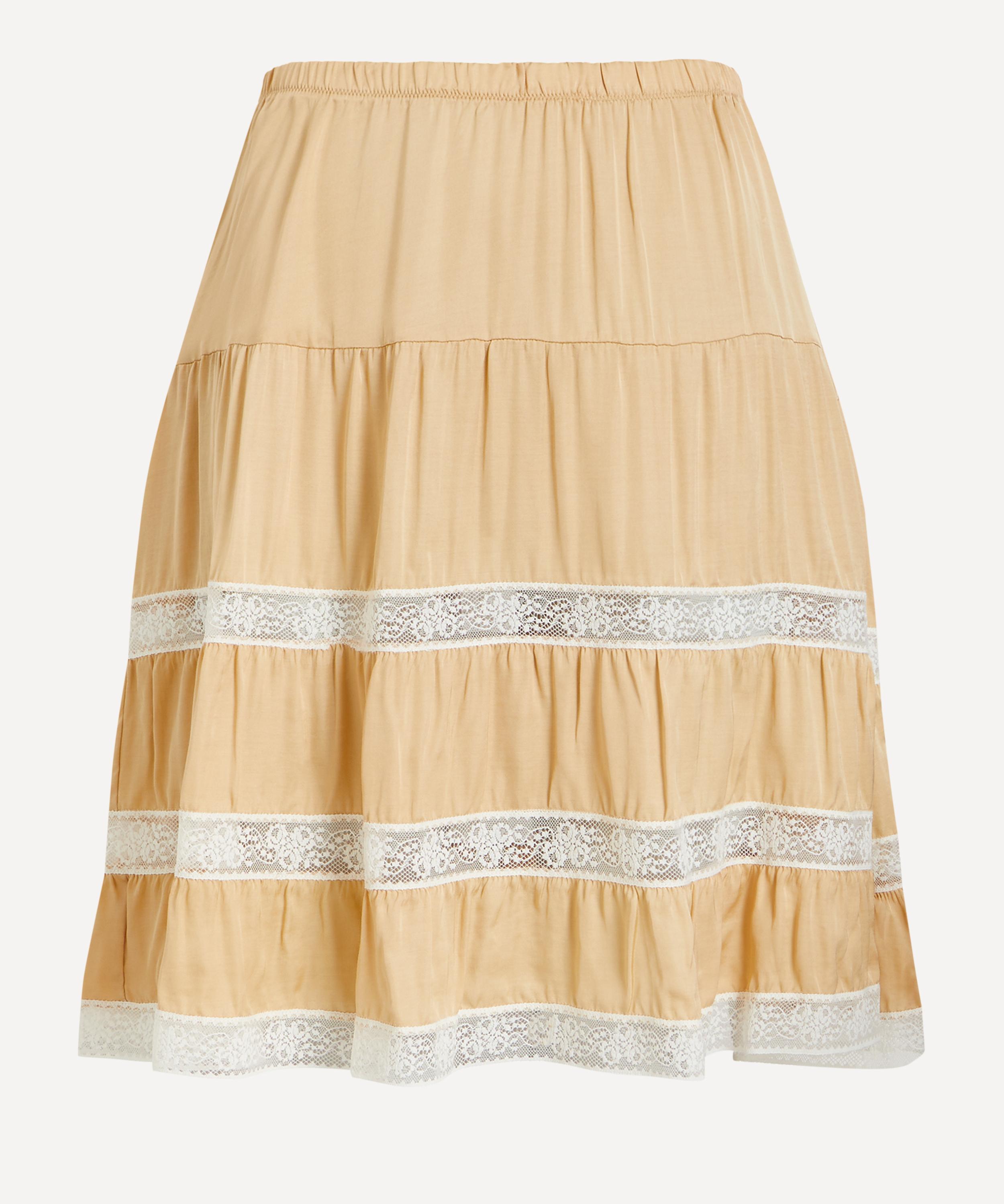 Gimaguas - Cielo Beige Midi Skirt