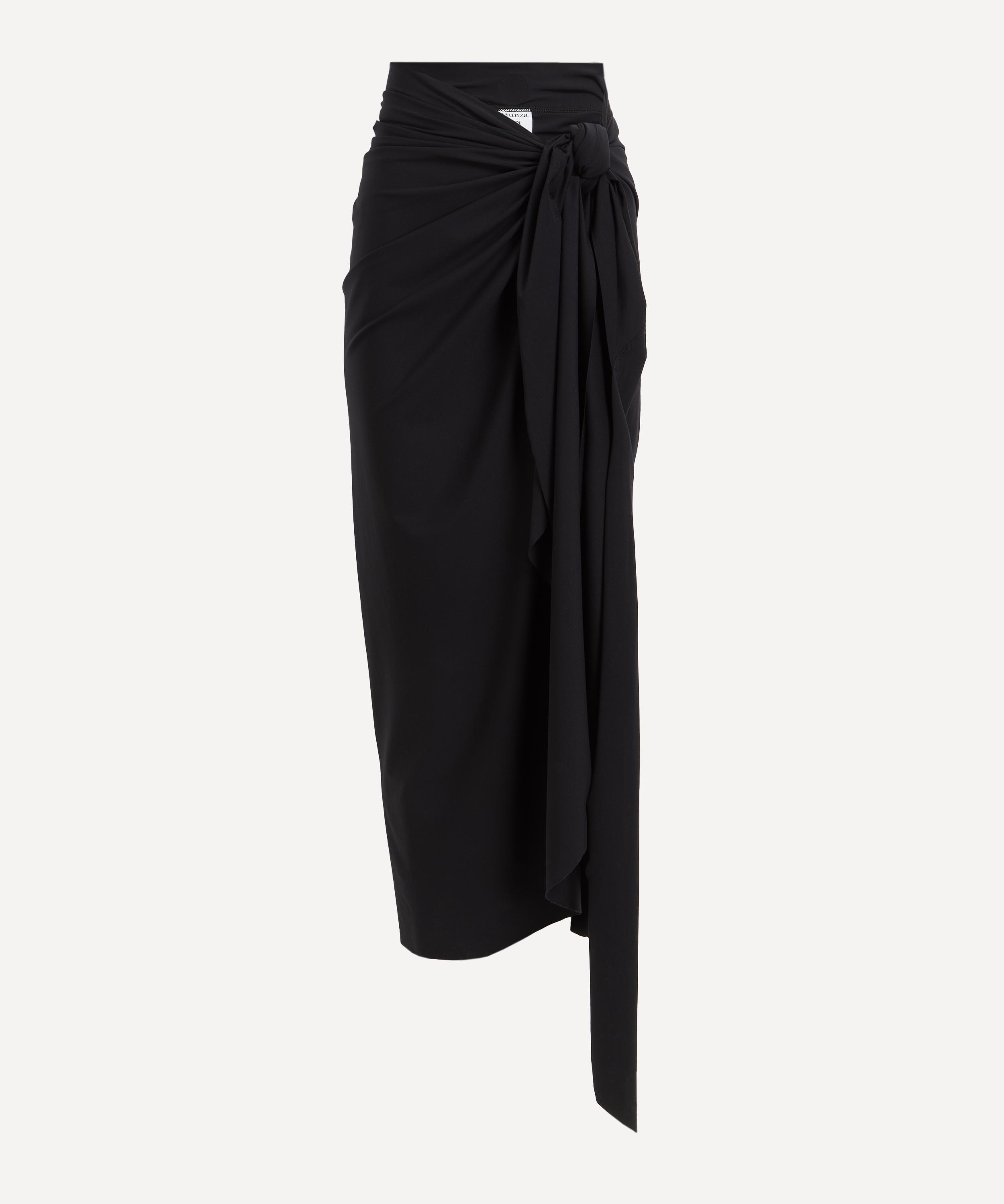 Hunza G - Black Long UPF 50 Sarong image number 0