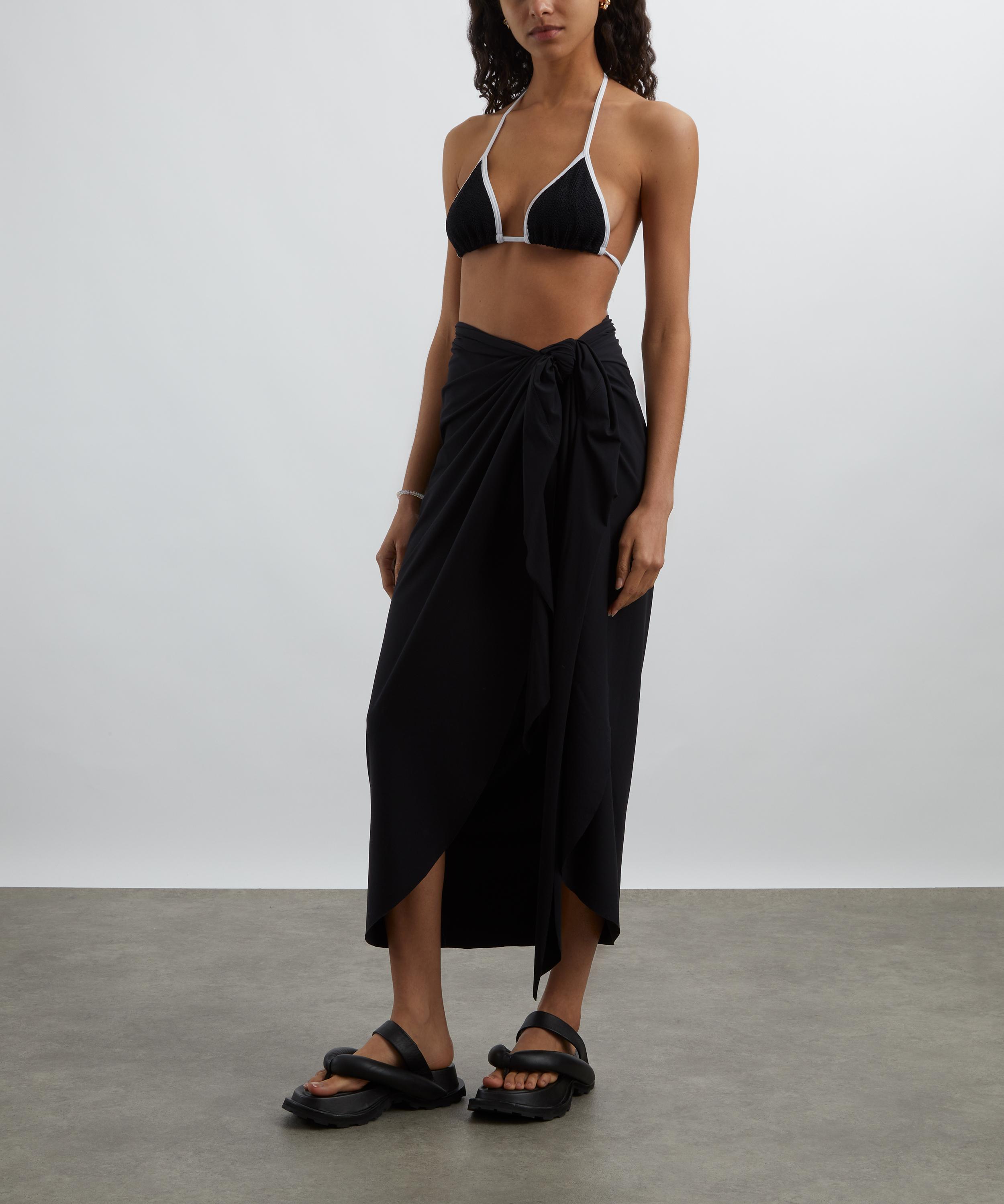 Hunza G - Black Long UPF 50 Sarong image number 1