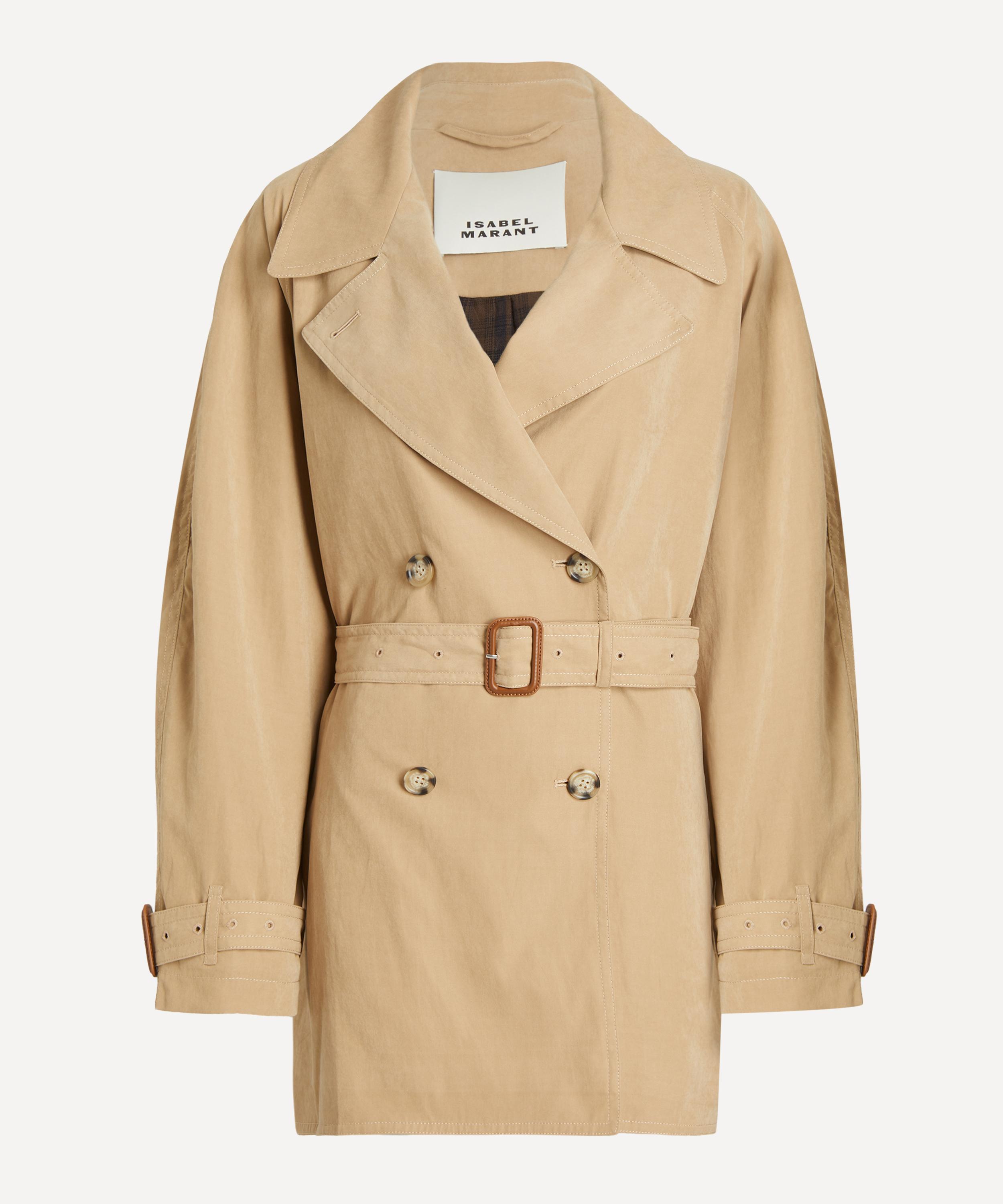 Isabel Marant - Emilia Cropped Trench Coat