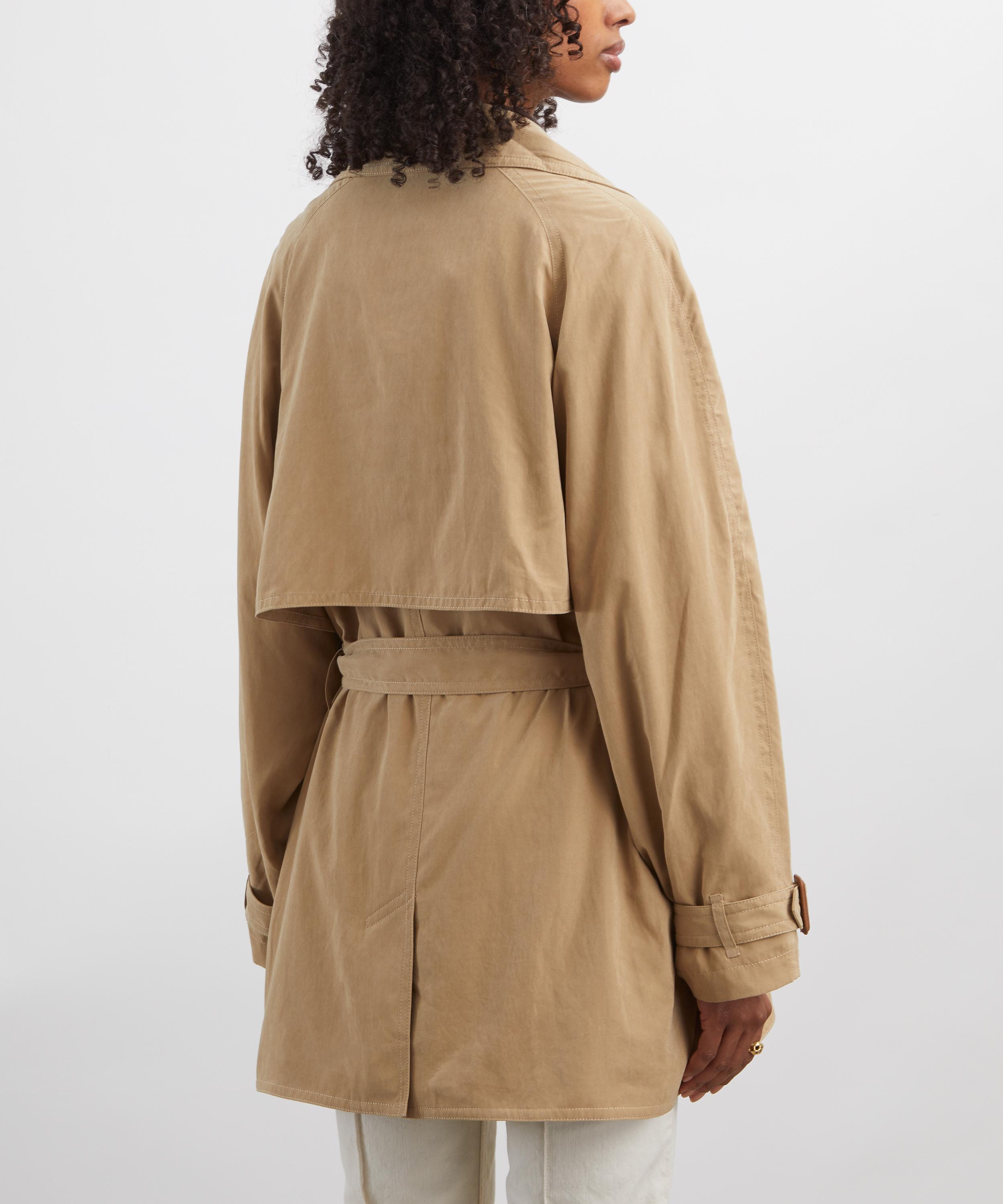 Isabel Marant - Emilia Cropped Trench Coat image number 3