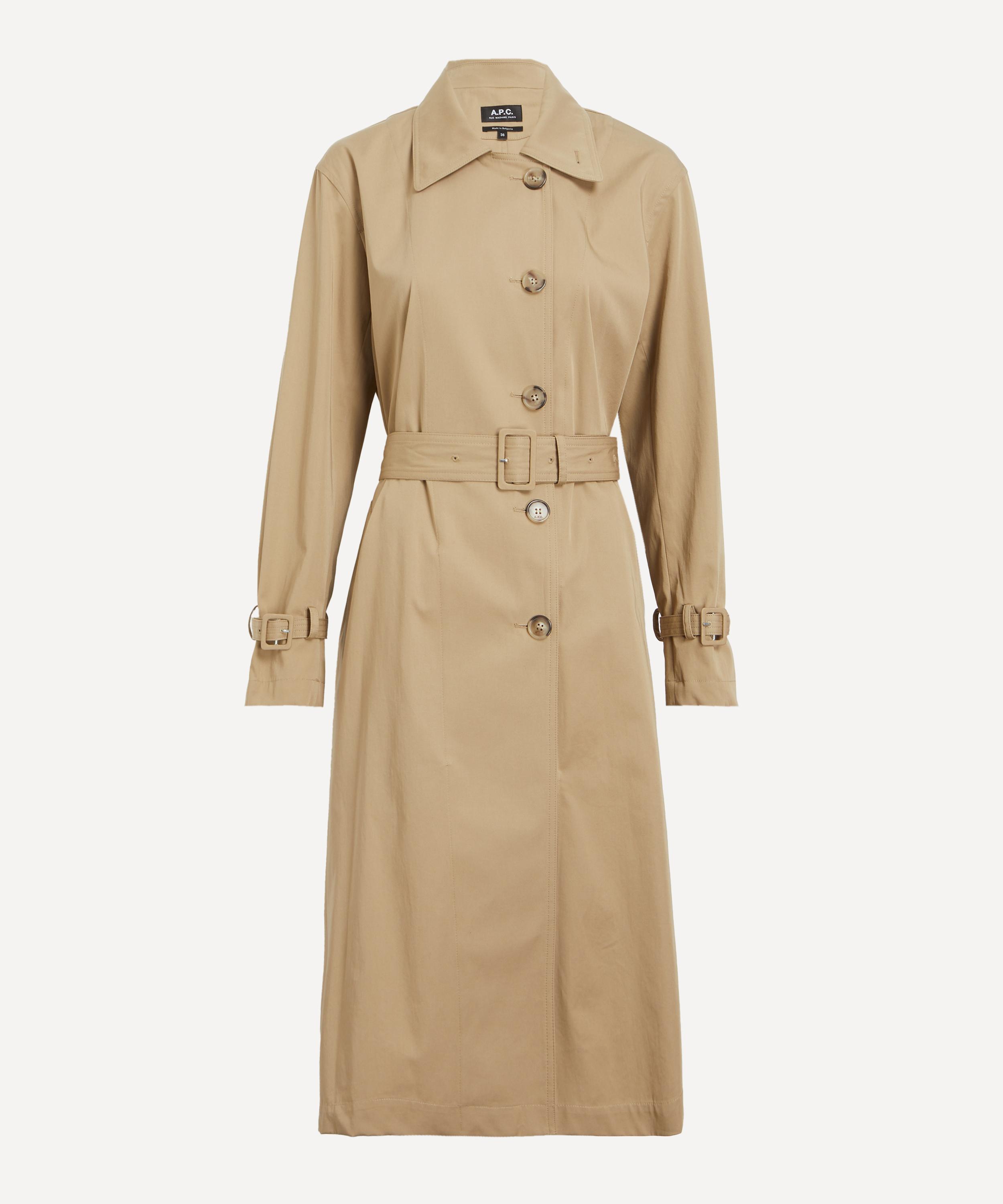 A.P.C. - Venetia Beige Trench Coat image number 0