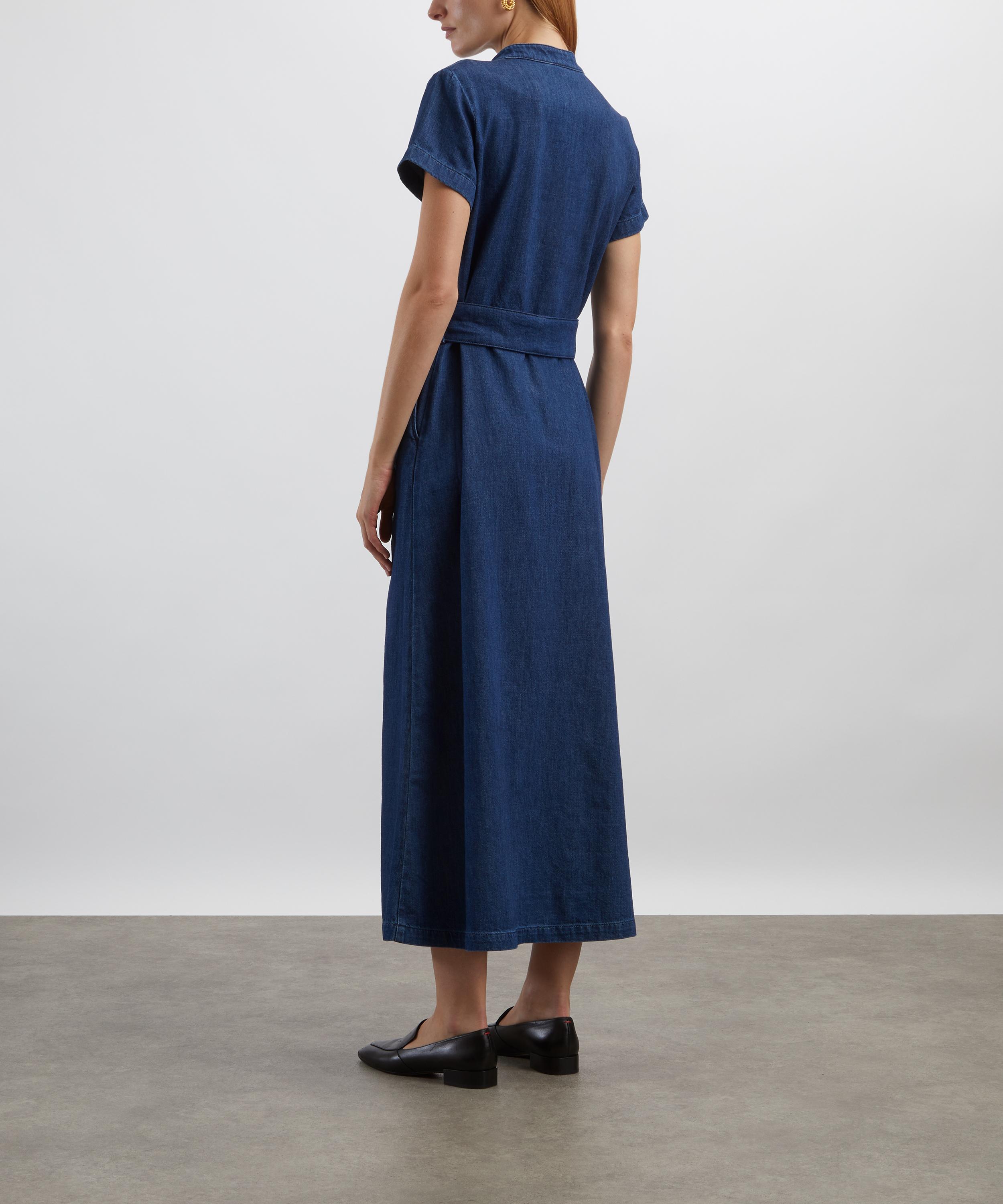 A.P.C. - Annelie Long Denim Dress image number 3