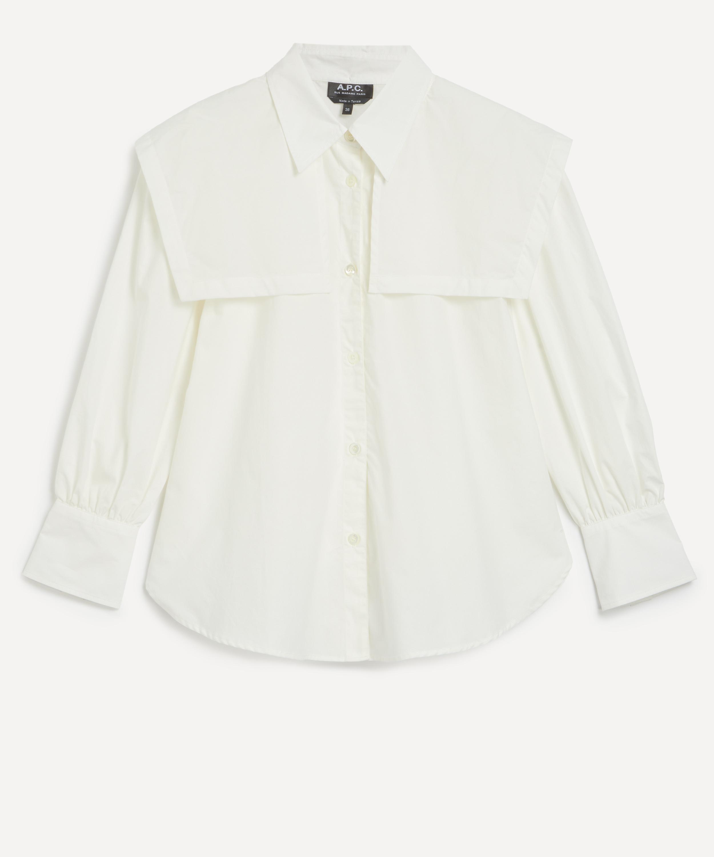 A.P.C. - Ondine Cape Collar Shirt image number 0