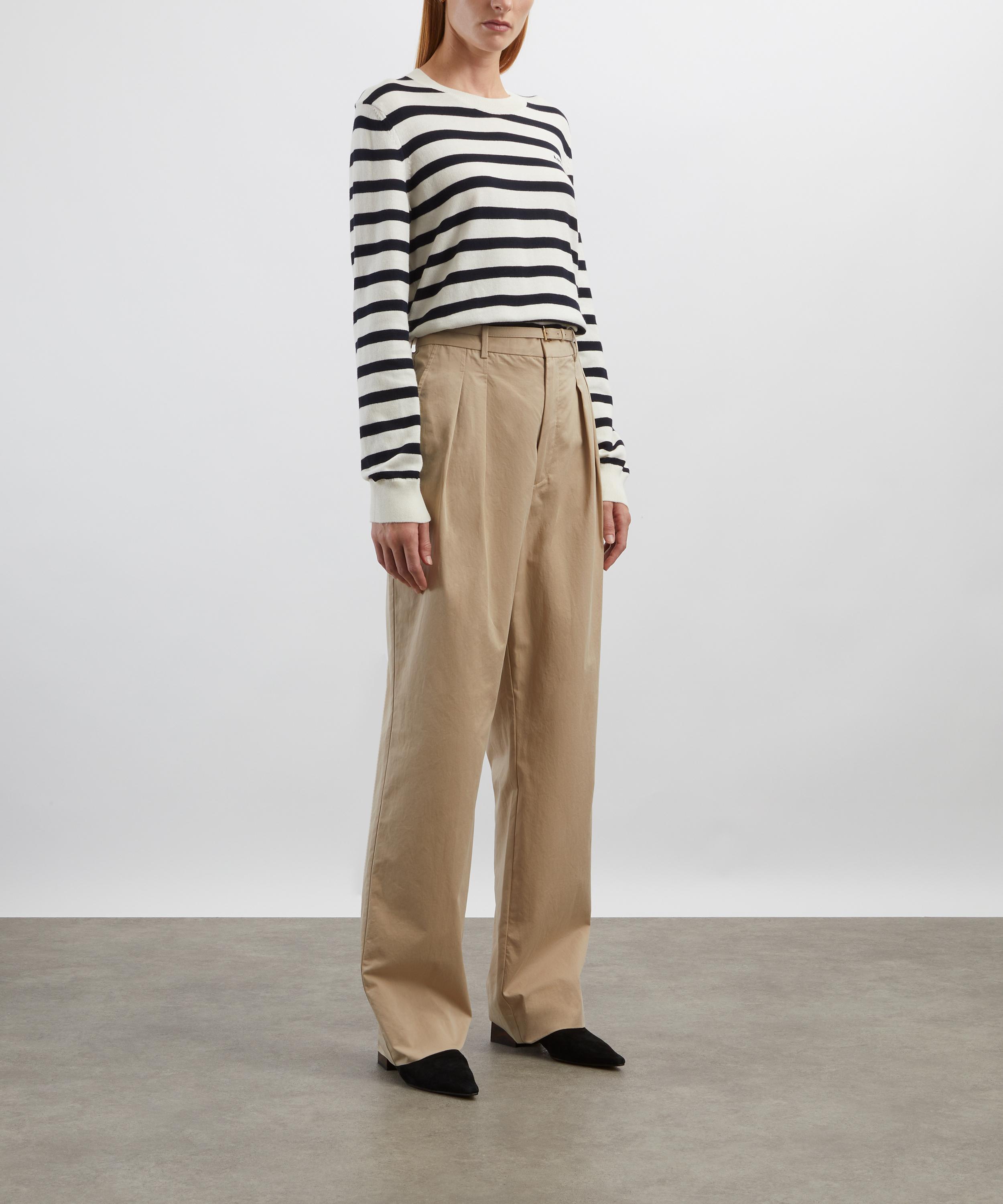 A.P.C. - Josepha Striped Cotton Jumper image number 1