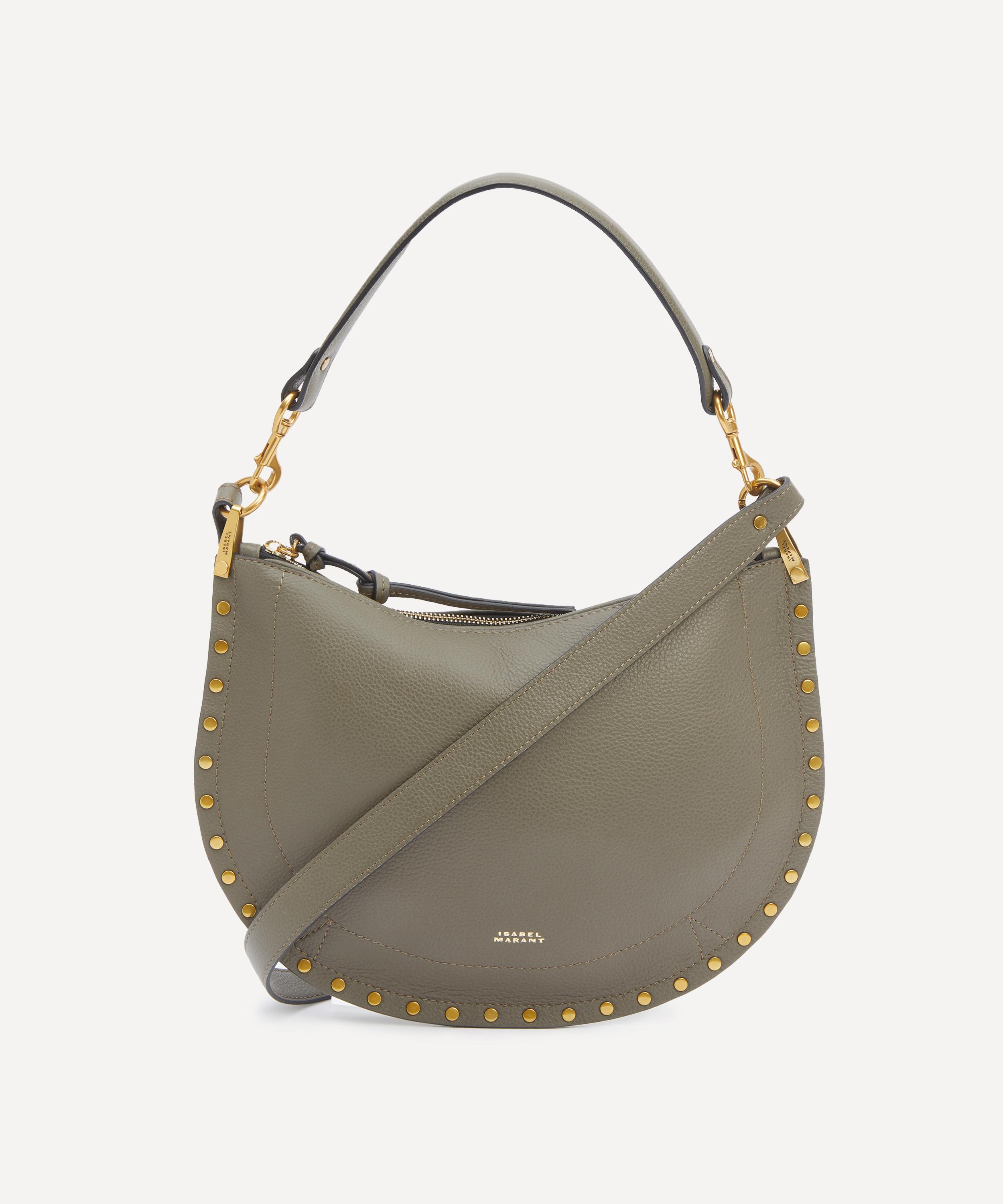 Isabel Marant - Oksan Soft Zip Leather Crossbody Bag image number 0