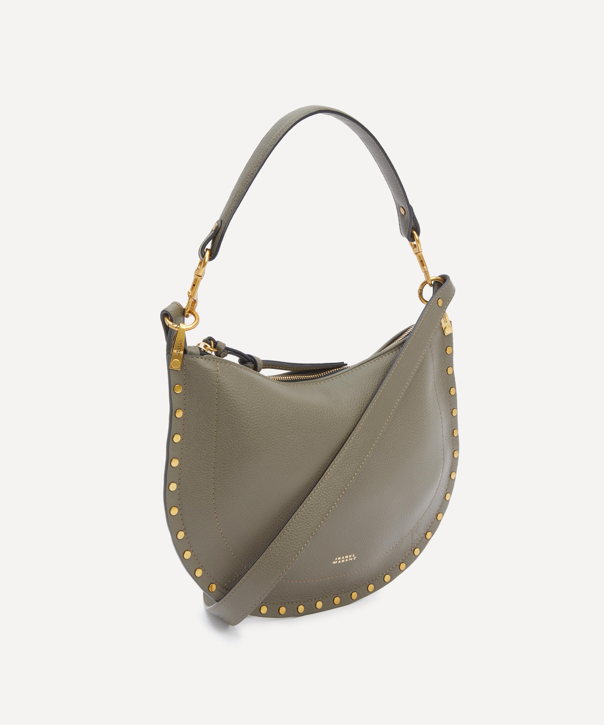 Isabel Marant - Oksan Soft Zip Leather Crossbody Bag image number 2