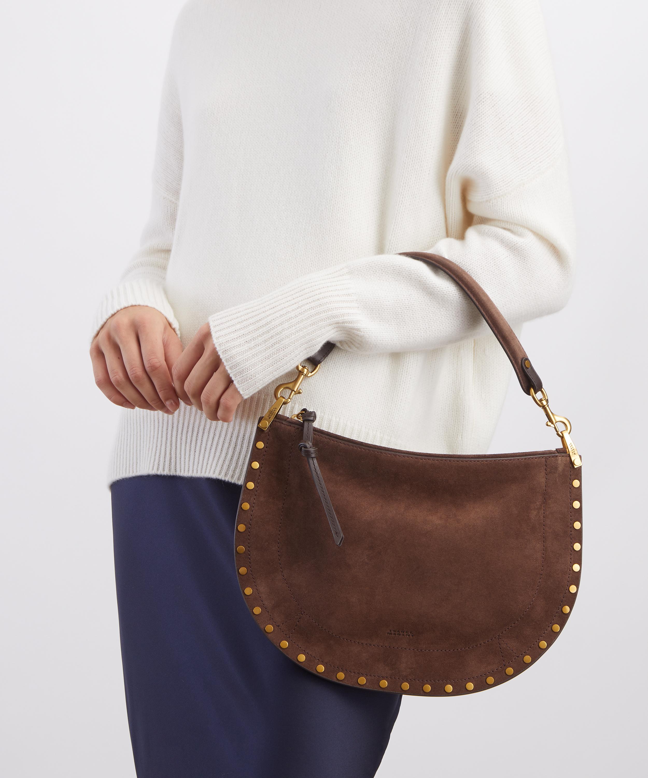 Isabel Marant Oksan Soft Zip Leather Crossbody Bag | Liberty
