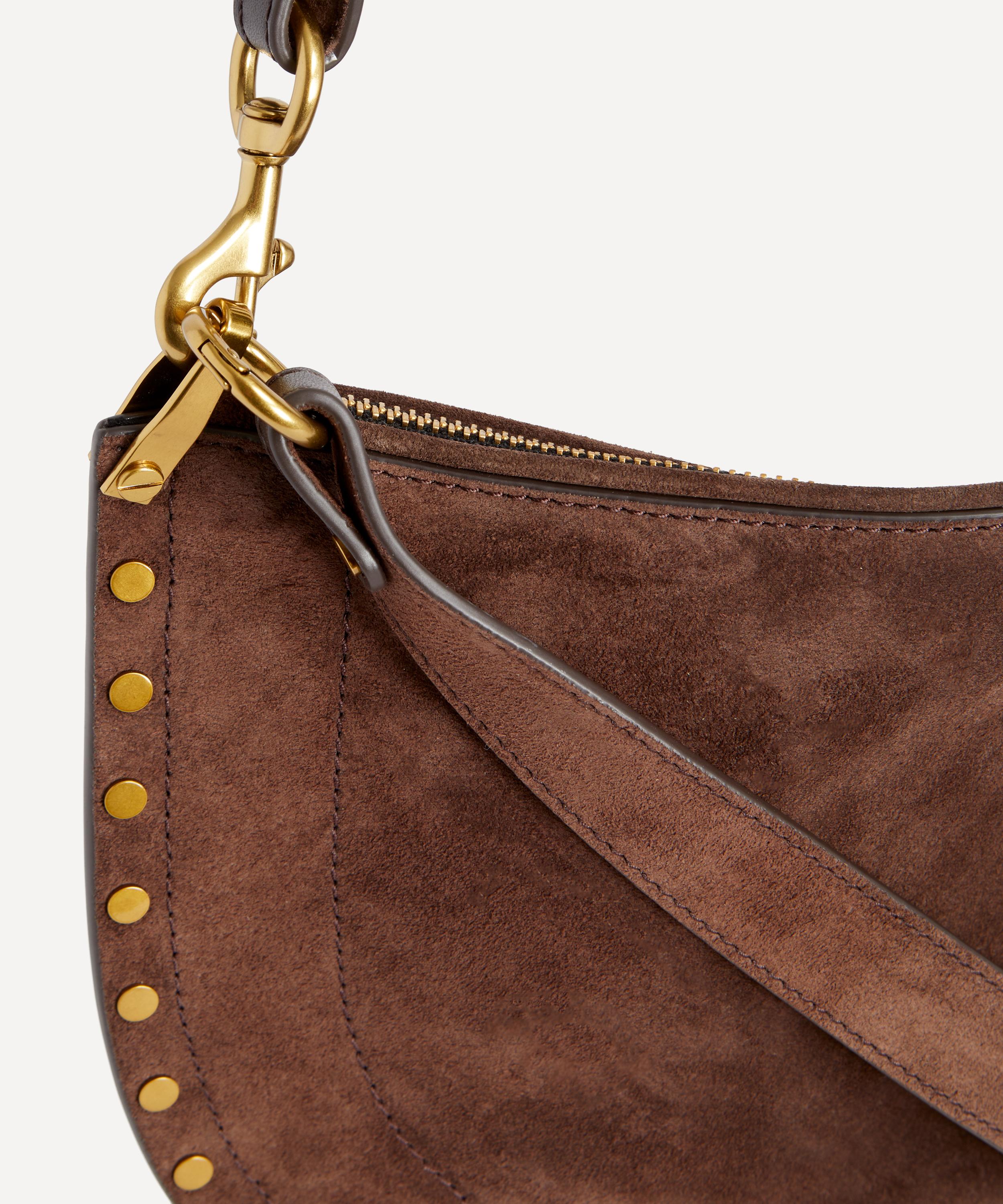 Isabel Marant Oksan Soft Zip Leather Crossbody Bag | Liberty