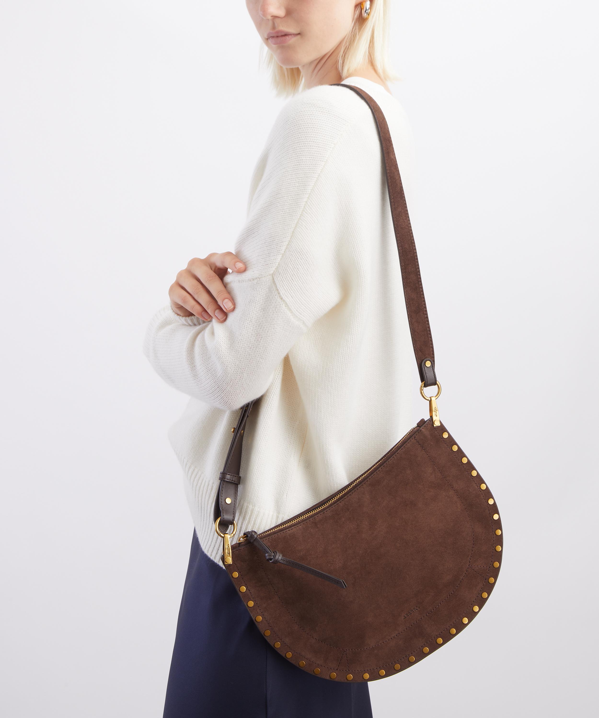 Isabel Marant Oksan Soft Zip Leather Crossbody Bag | Liberty
