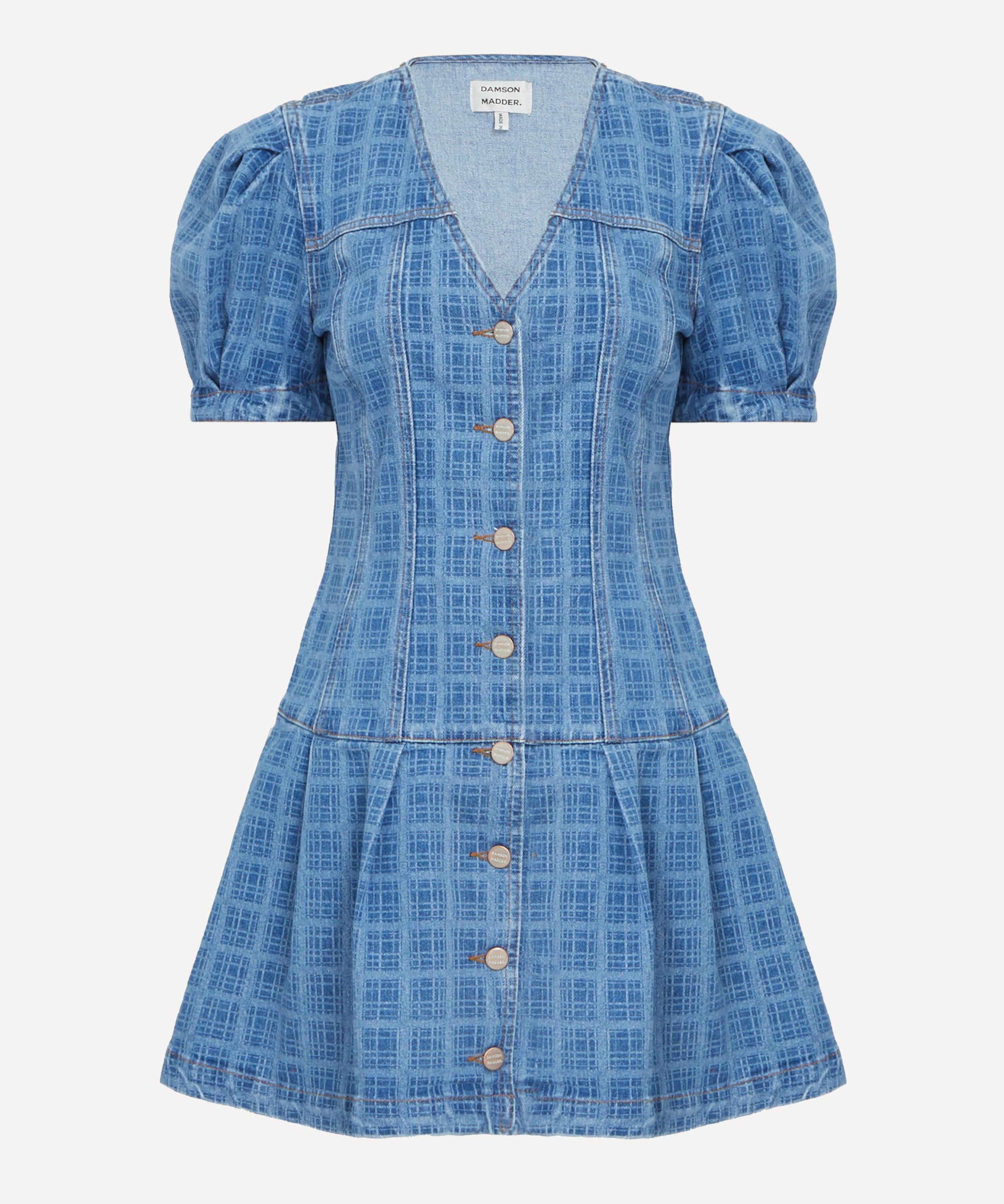 Damson Madder - Adeline Denim Mini Dress image number 0