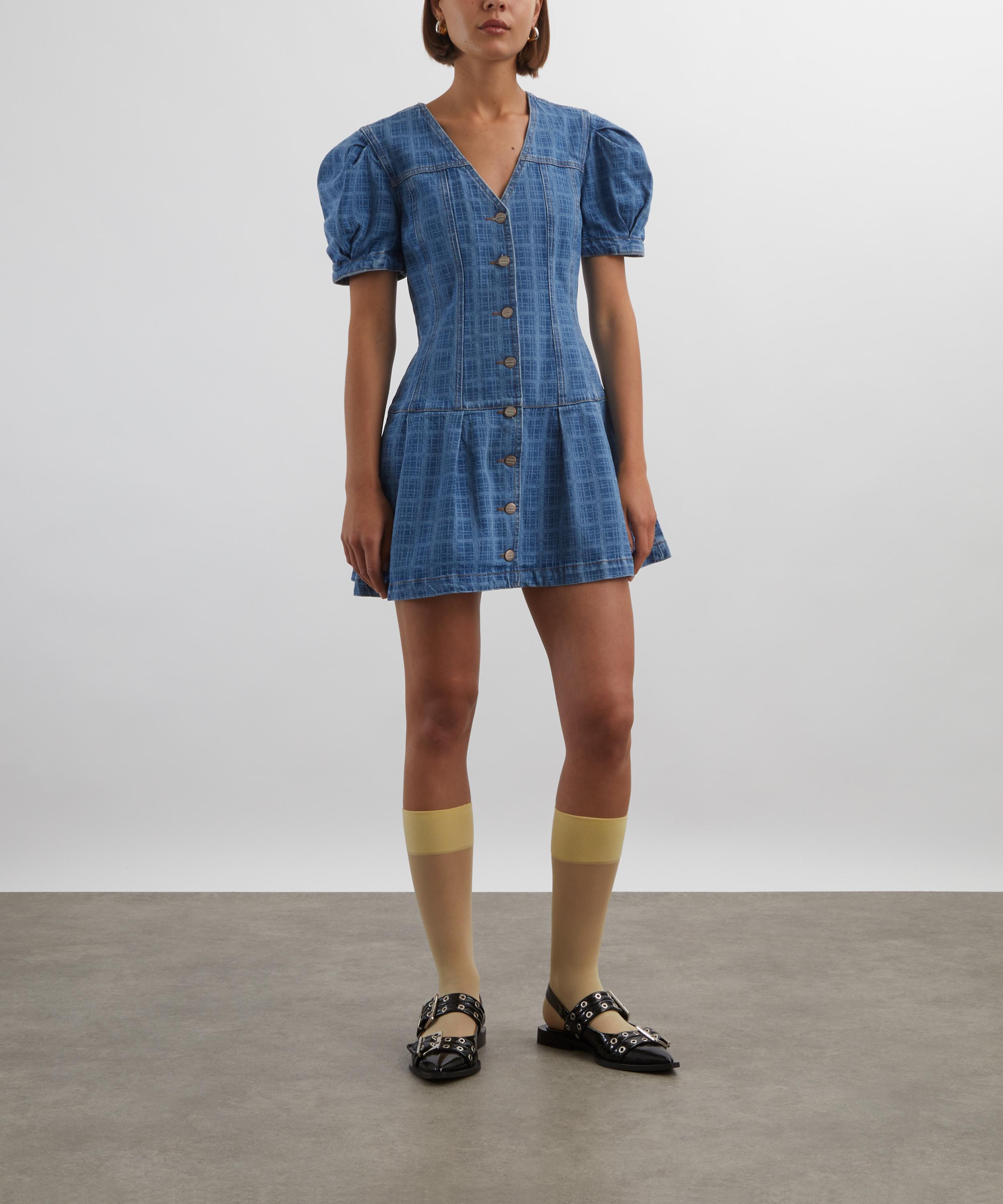 Damson Madder - Adeline Denim Mini Dress image number 1