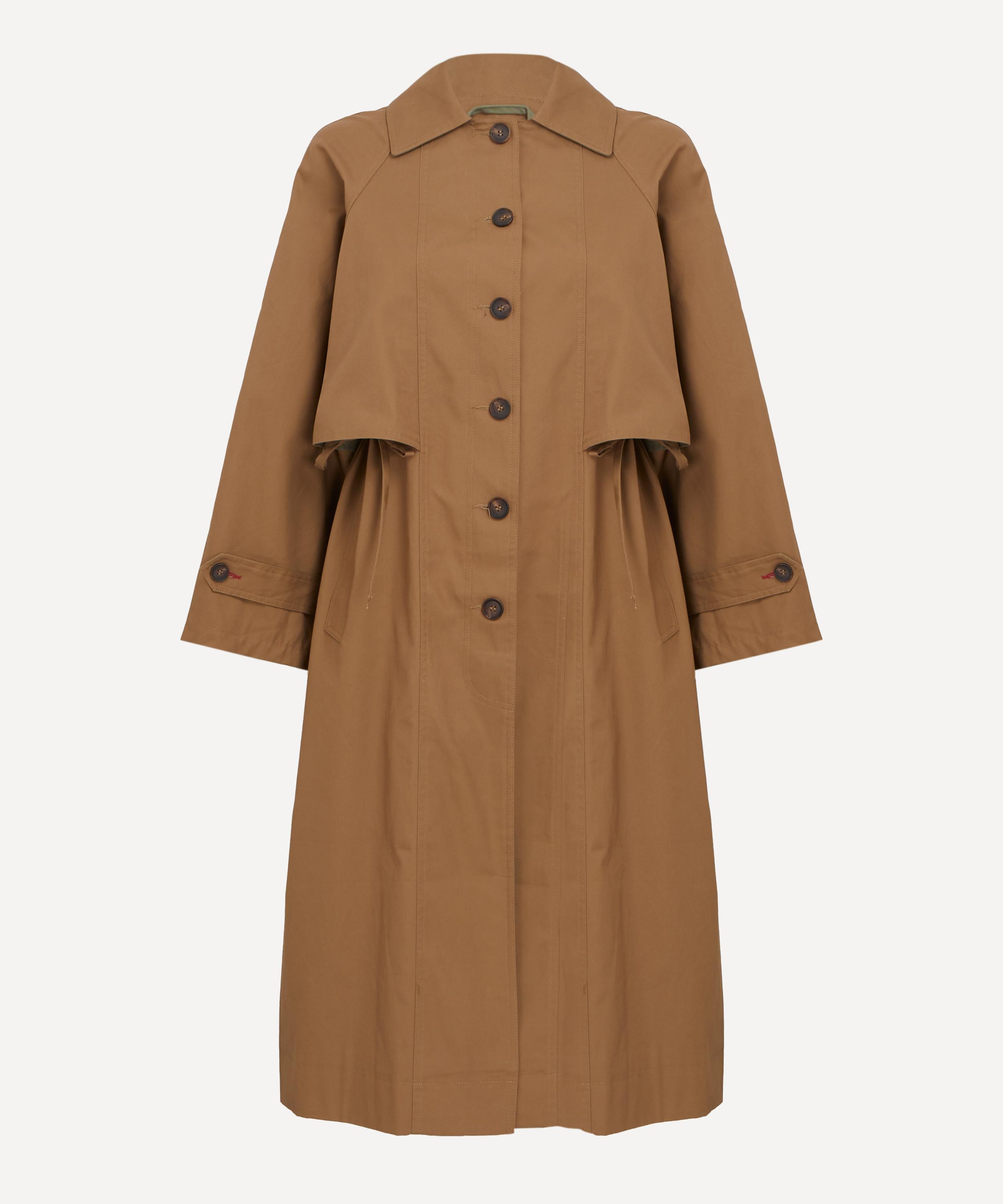 Damson Madder - Camille Mocha Trench Coat image number 0