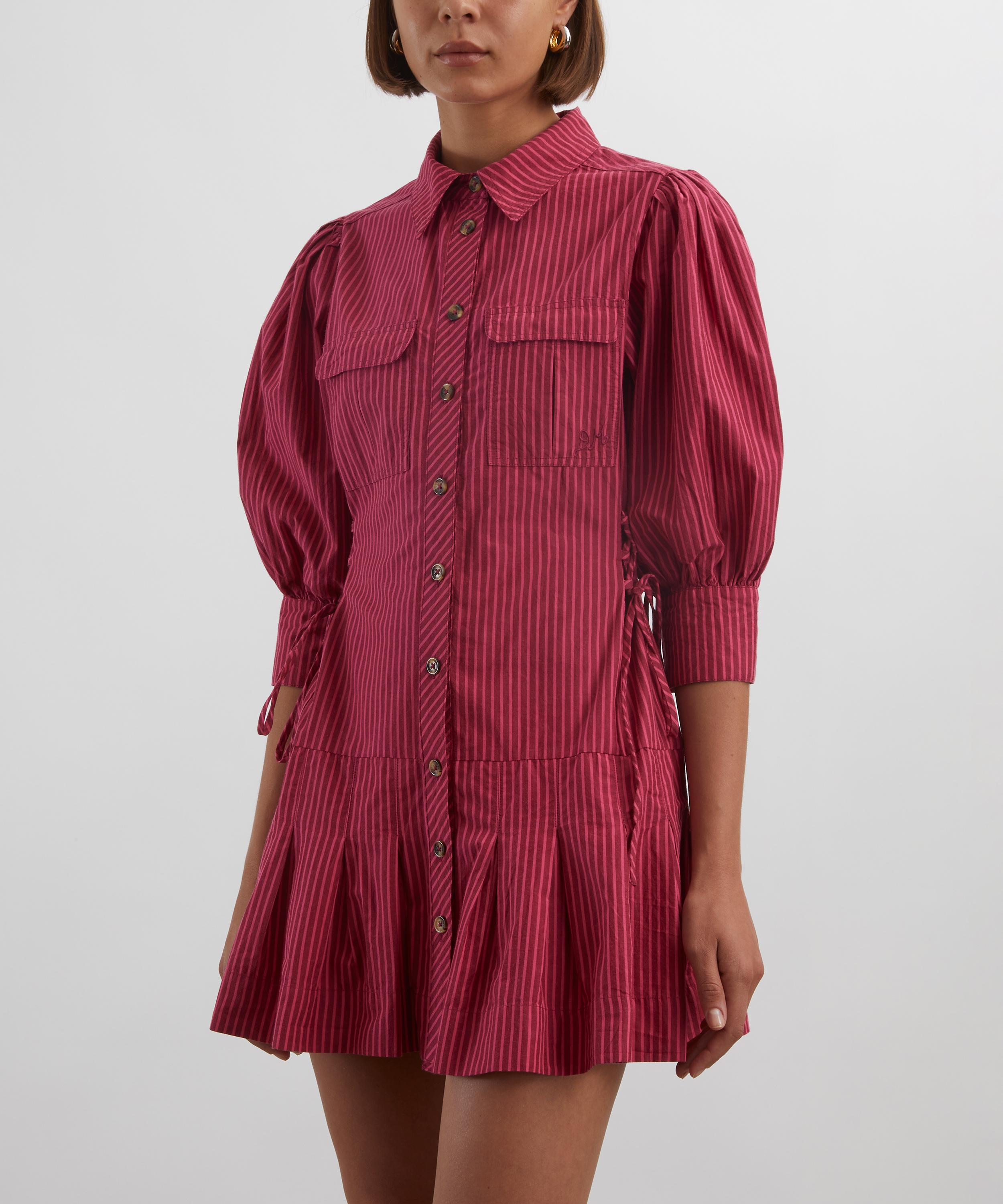 Damson Madder - Maisie Berry Business Mini Shirt Dress image number 2