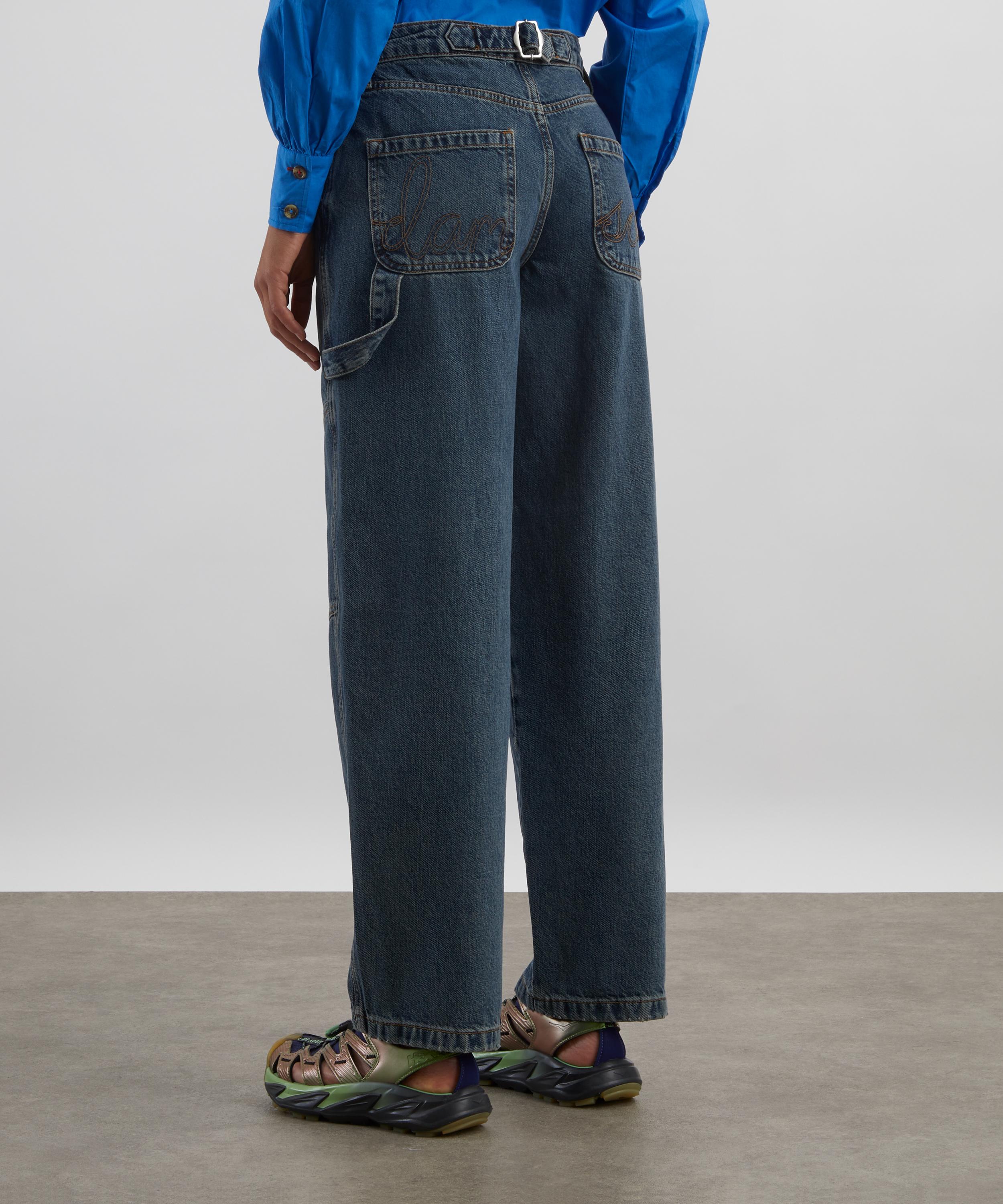 Damson Madder - Drew Dusty Wash Relaxed-Fit Jeans image number 3