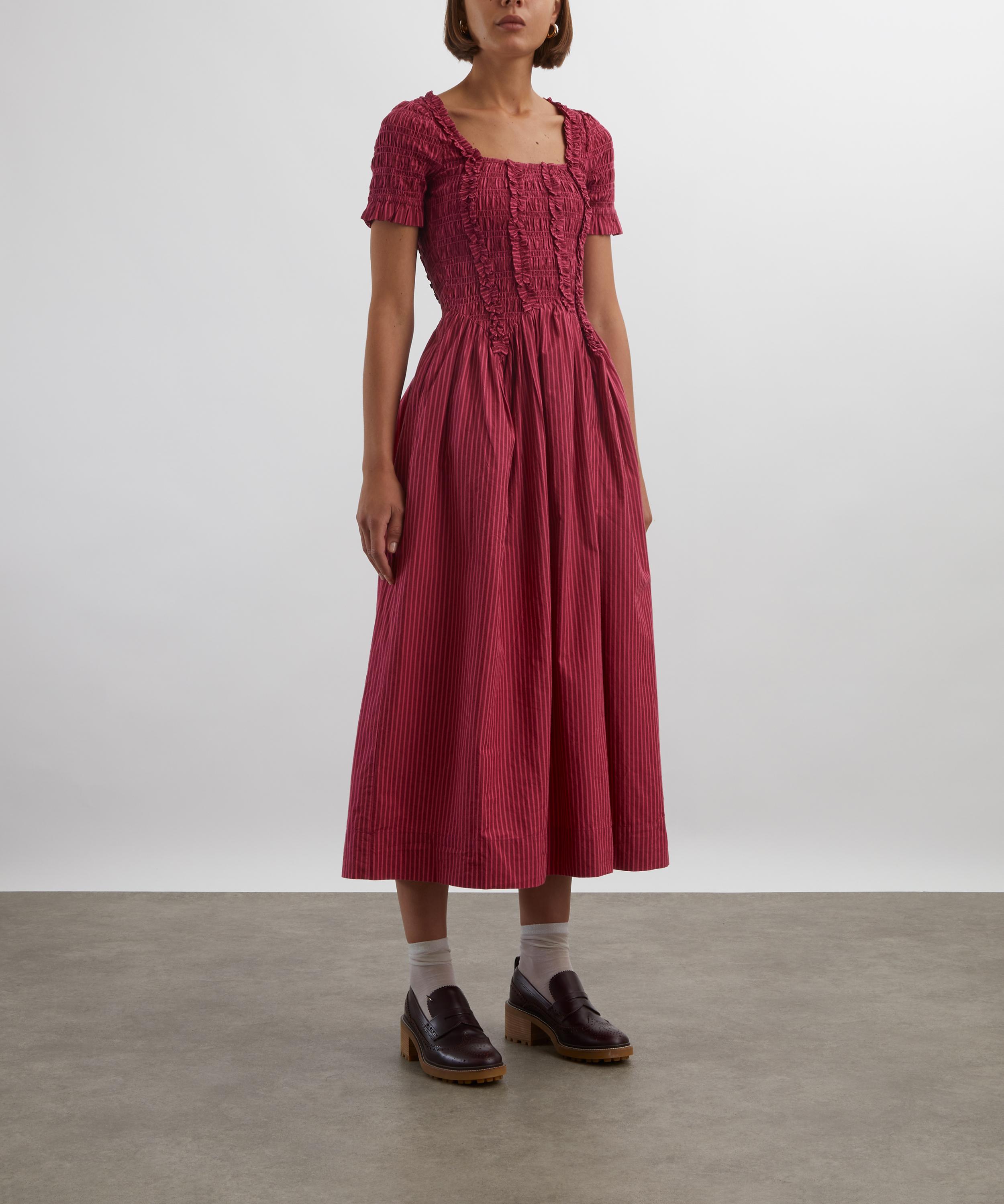 Damson Madder - Raphaela Berry Business Midi Dress image number 2