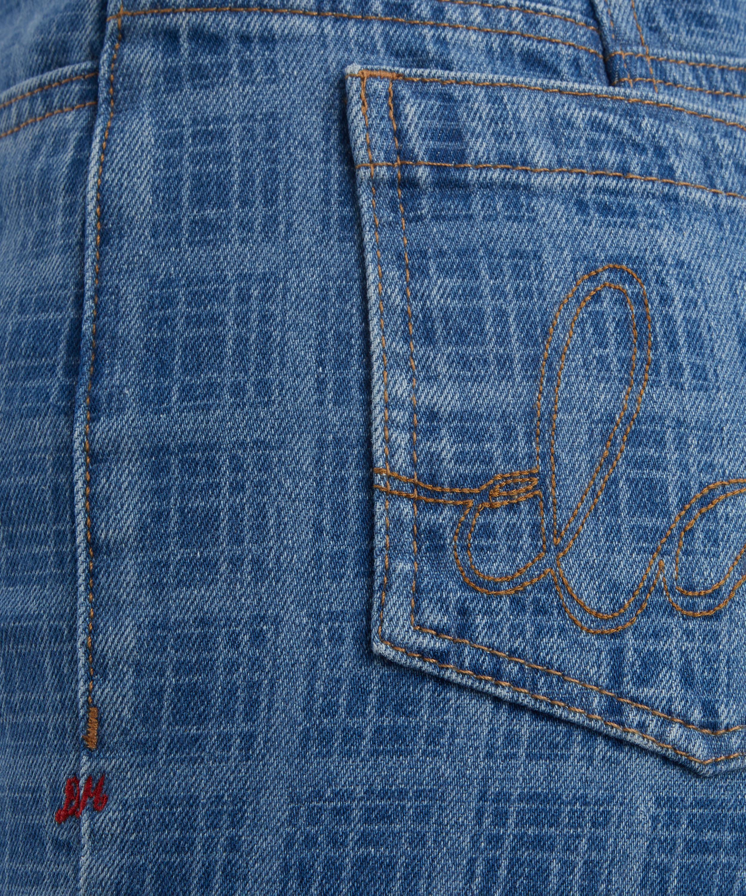 Damson Madder - Tovie Laser Check Jeans image number 4