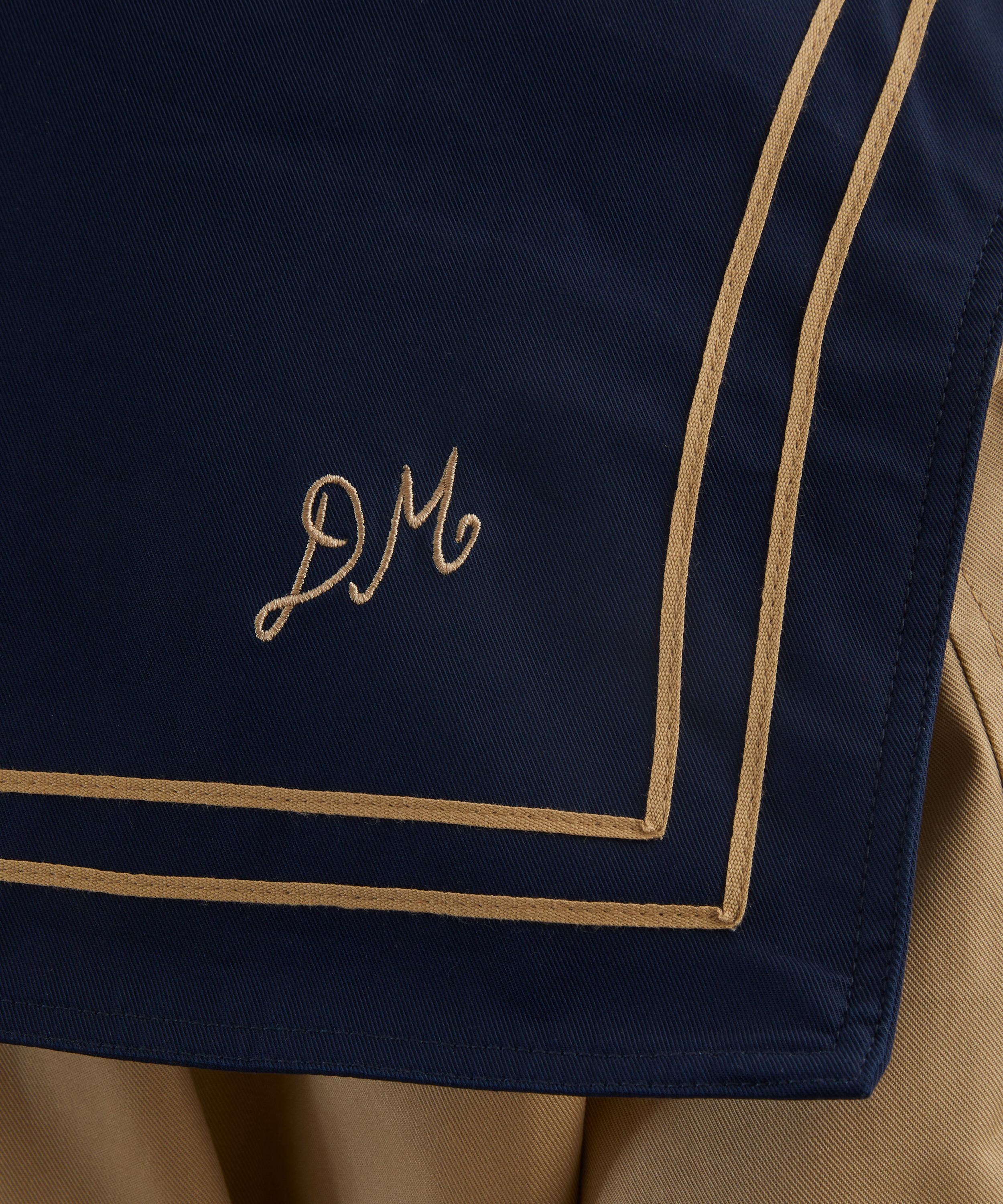 Damson Madder - Ella Navy Tan Trench Coat image number 4