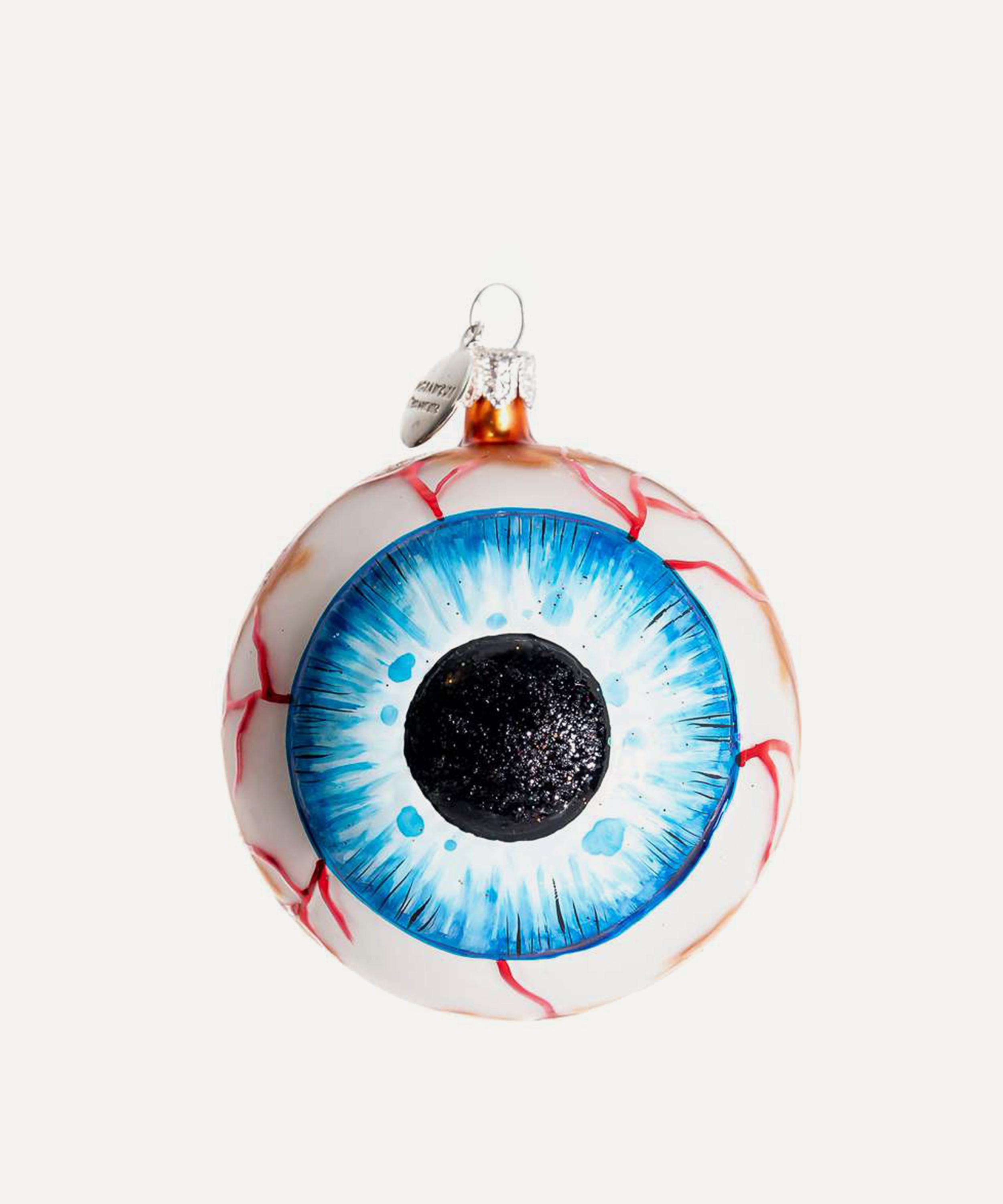 Christmas - Eyeball Glass Ornament image number 0