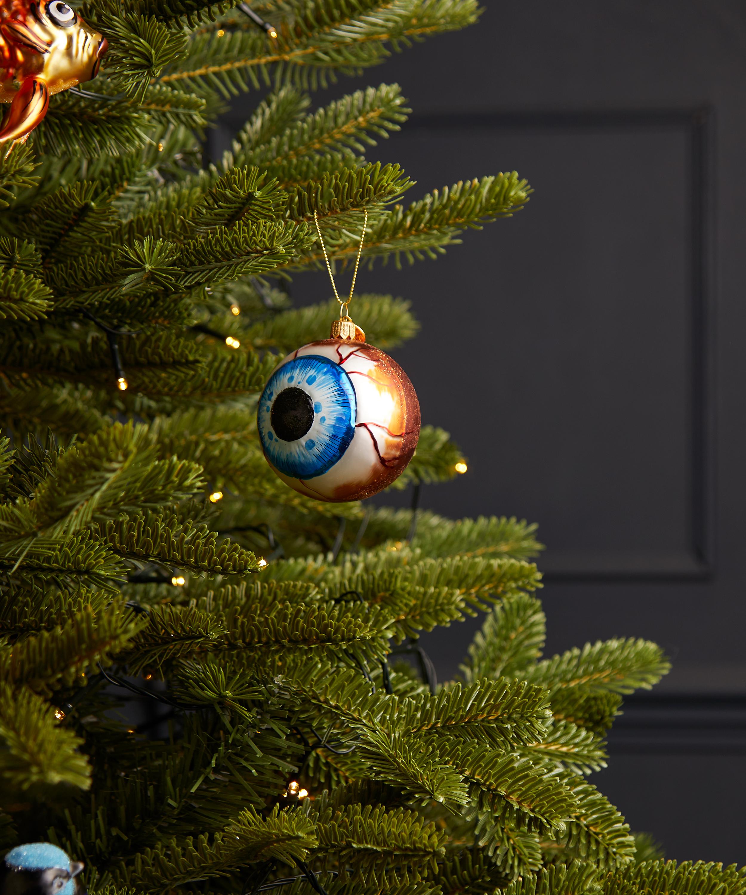 Christmas - Eyeball Glass Ornament image number 1