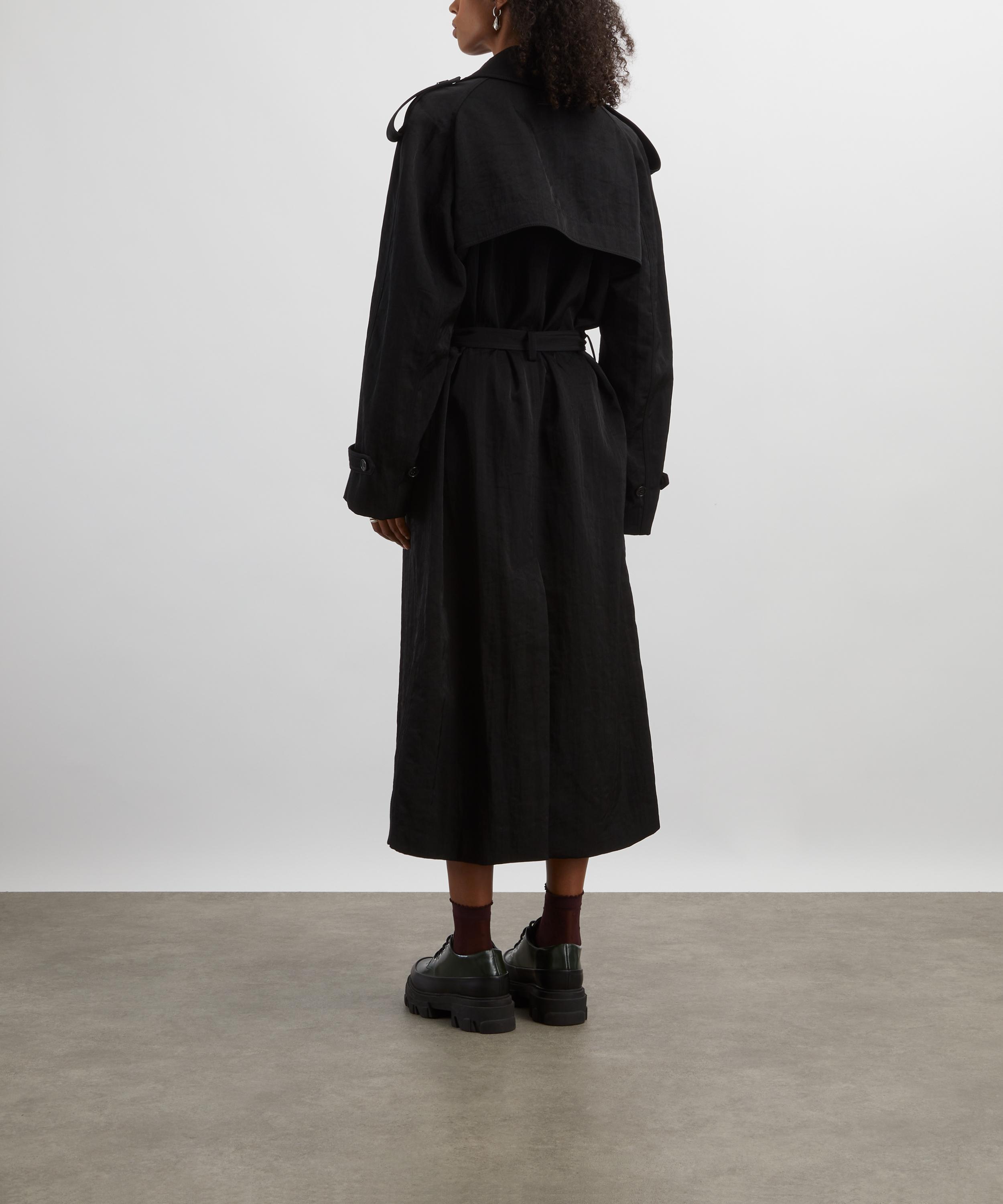 JW Anderson - Black Trench Coat image number 3
