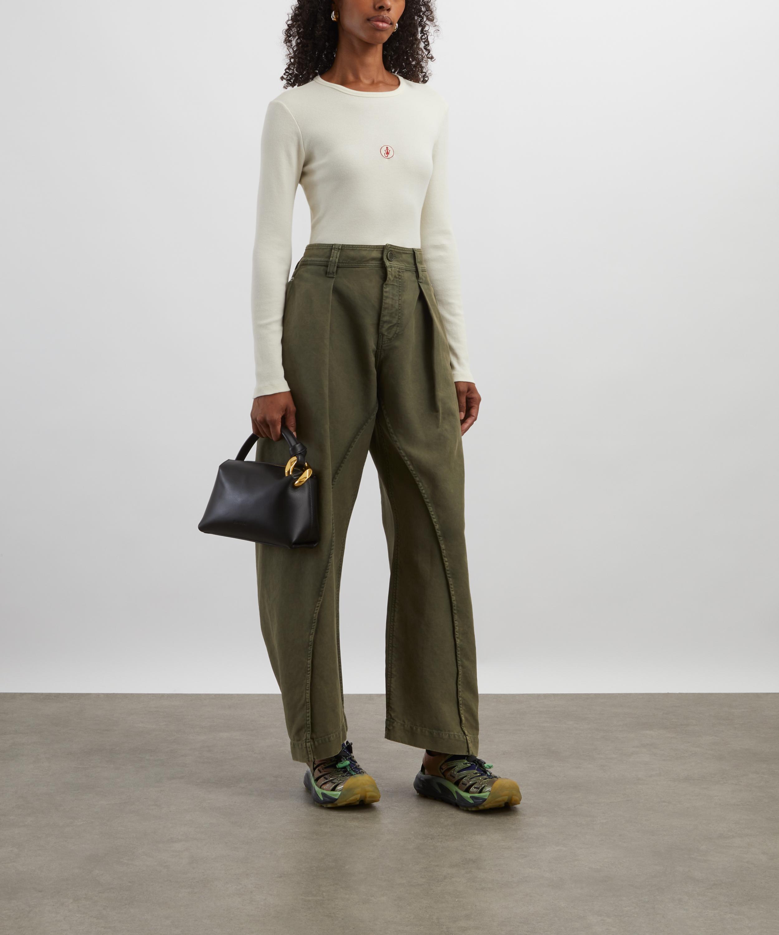 JW Anderson - Anchor Embroidery Underpinning Top image number 1
