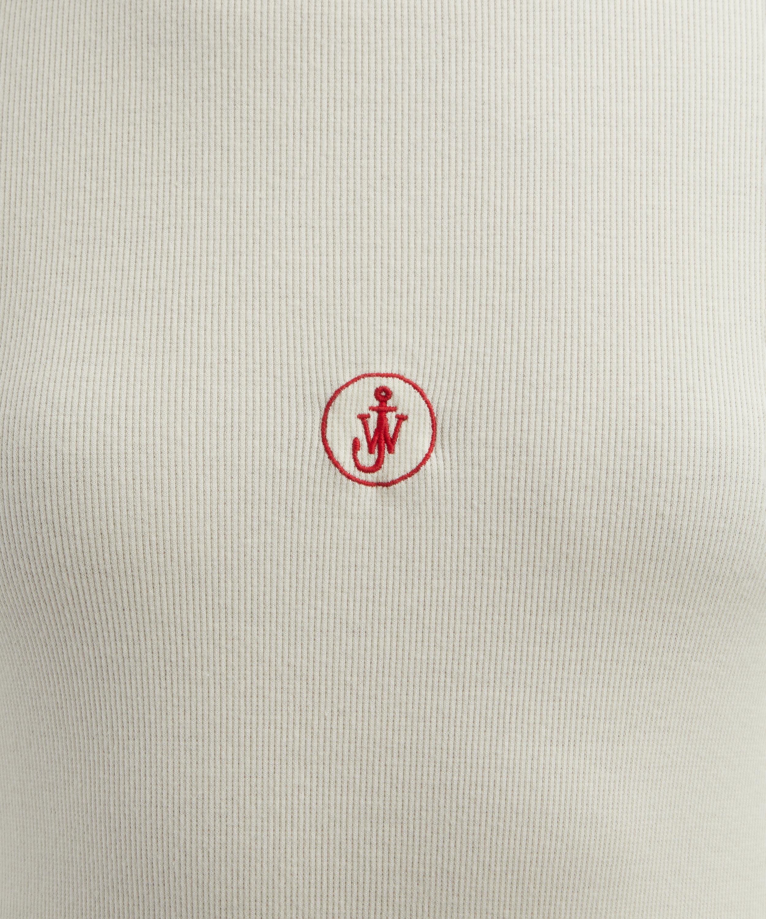 JW Anderson - Anchor Embroidery Underpinning Top image number 4