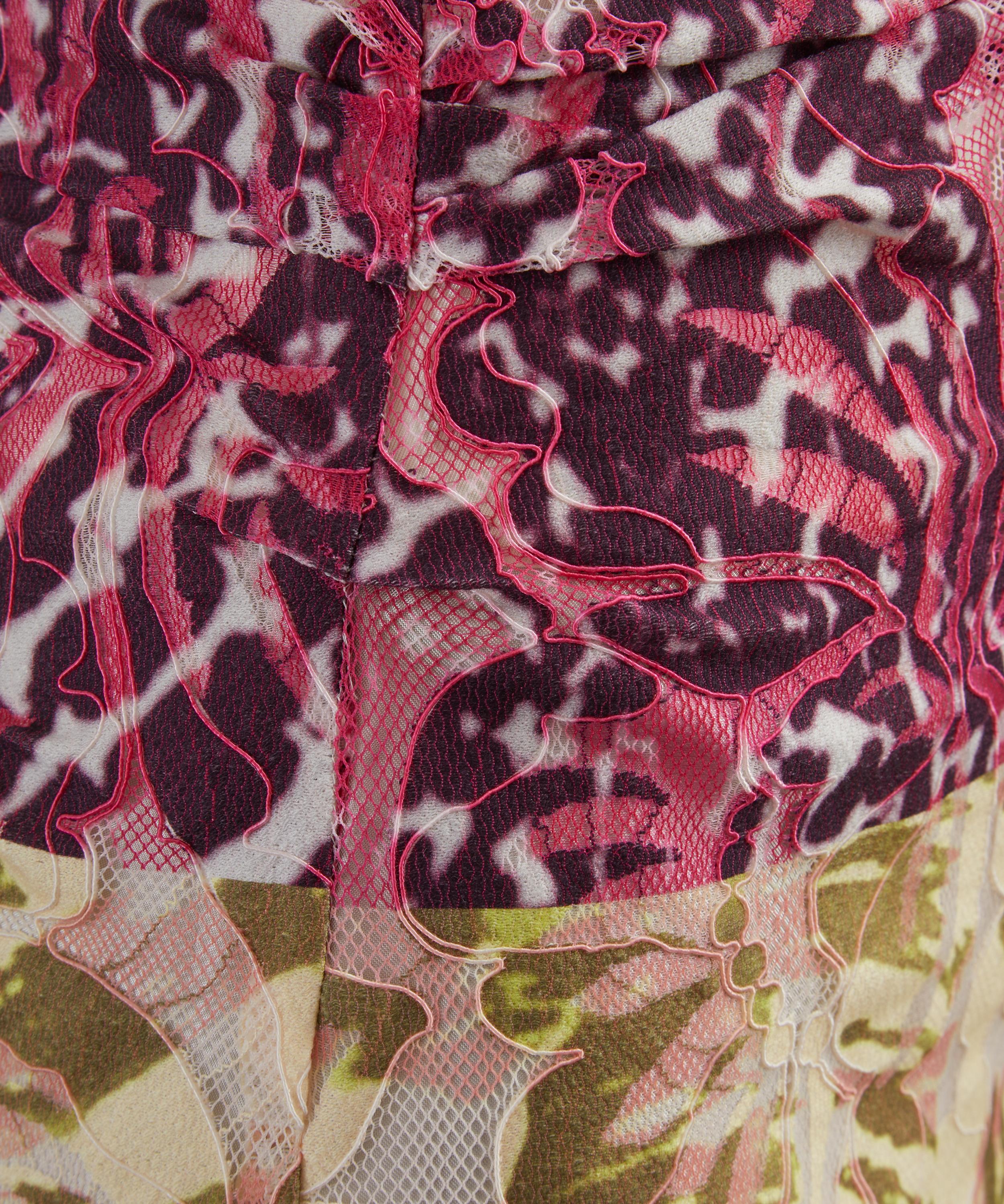 Dries Van Noten - Floral Composition Skirt image number 4