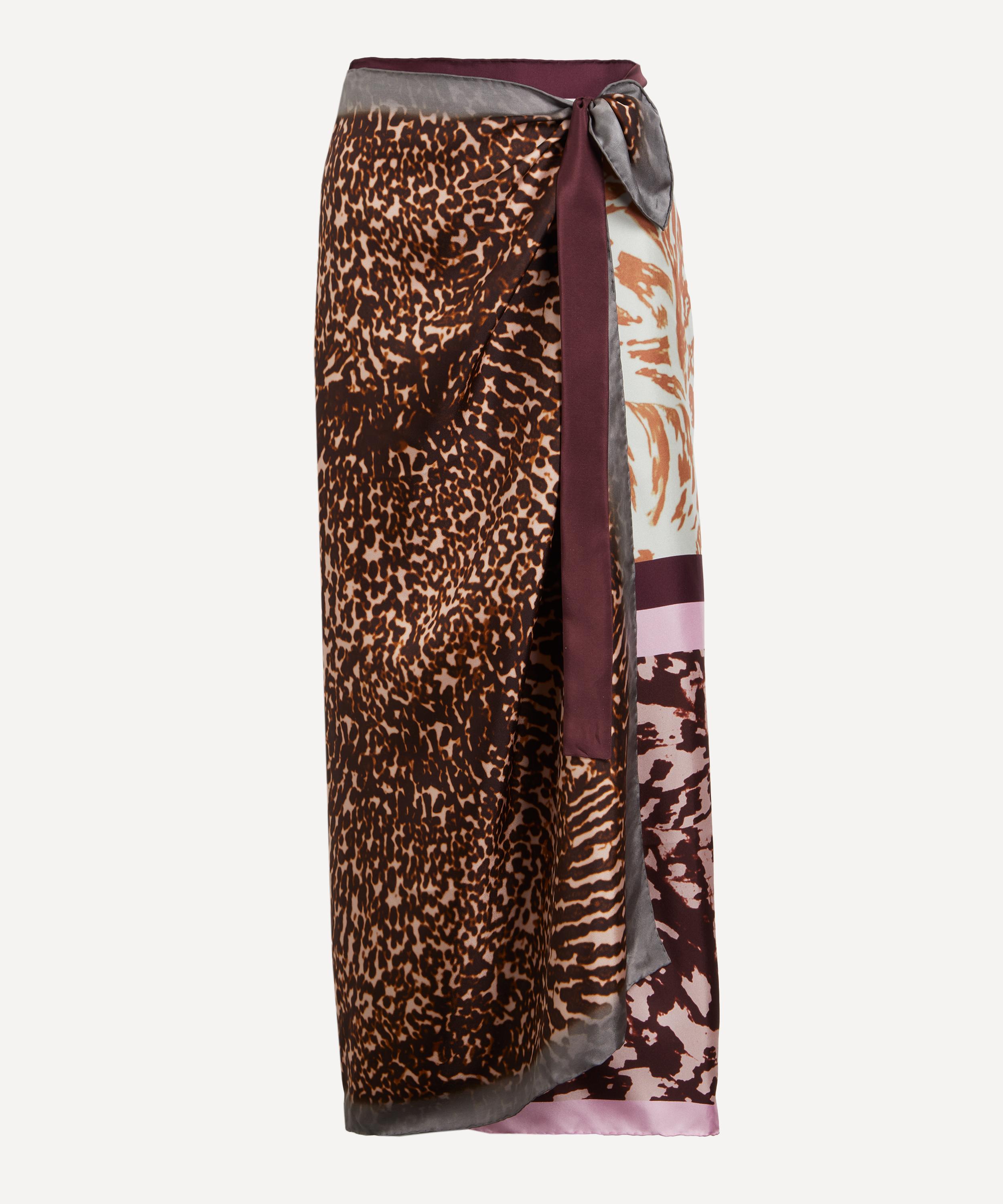 Dries Van Noten - Long Wrap Scarf Skirt