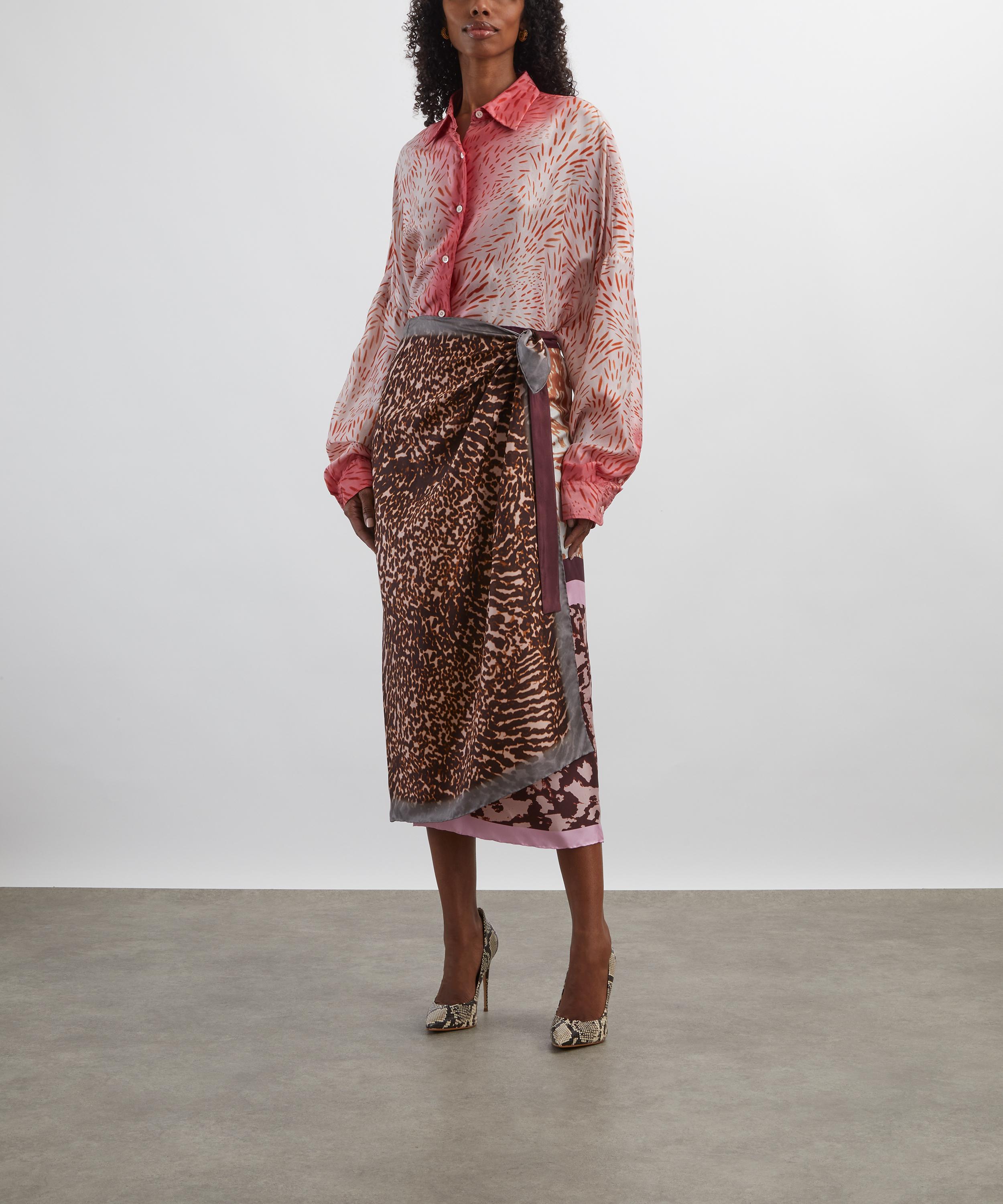 Dries Van Noten - Long Wrap Scarf Skirt image number 1