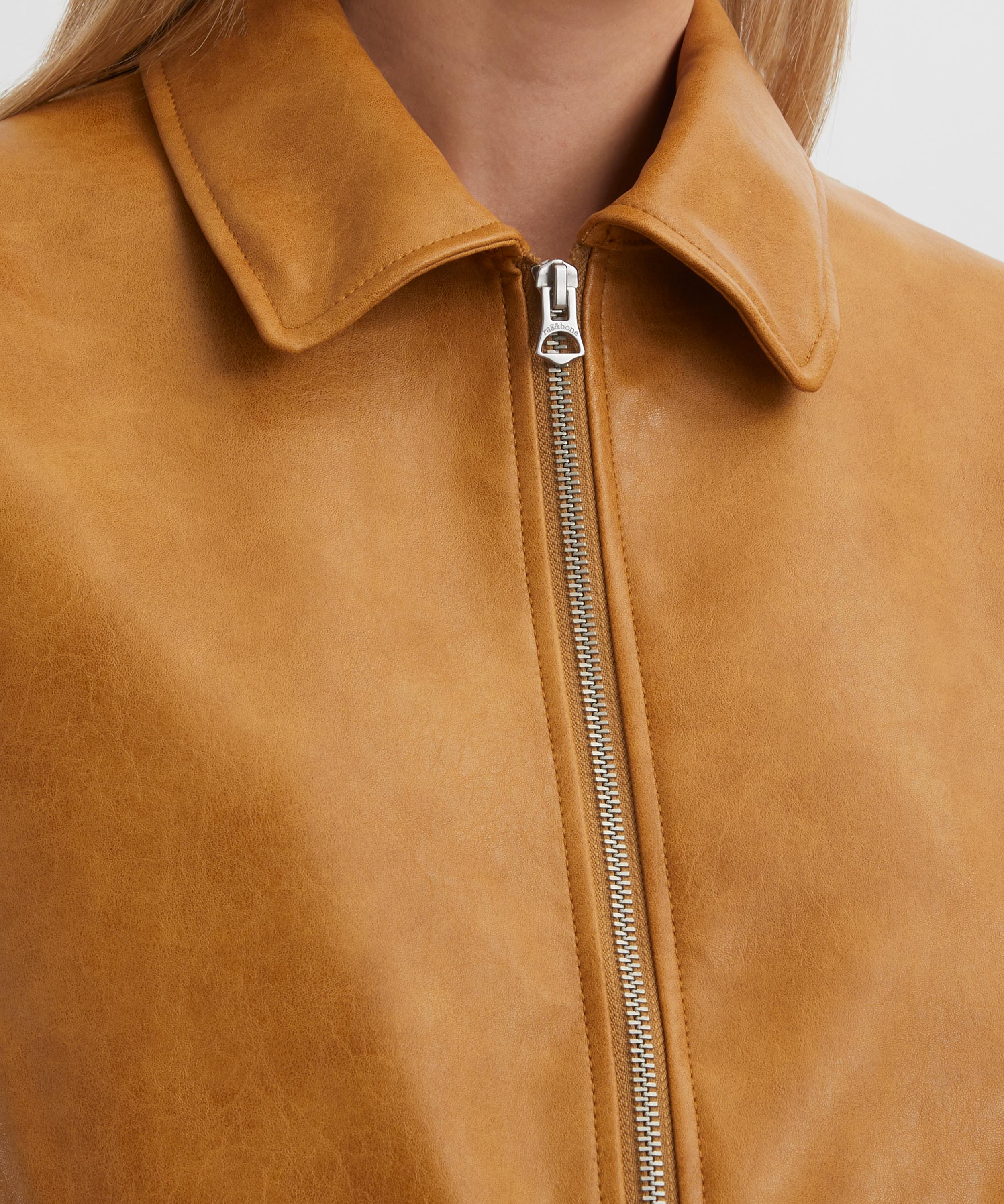 Rag & Bone - Jordie Faux Leather Jacket image number 4
