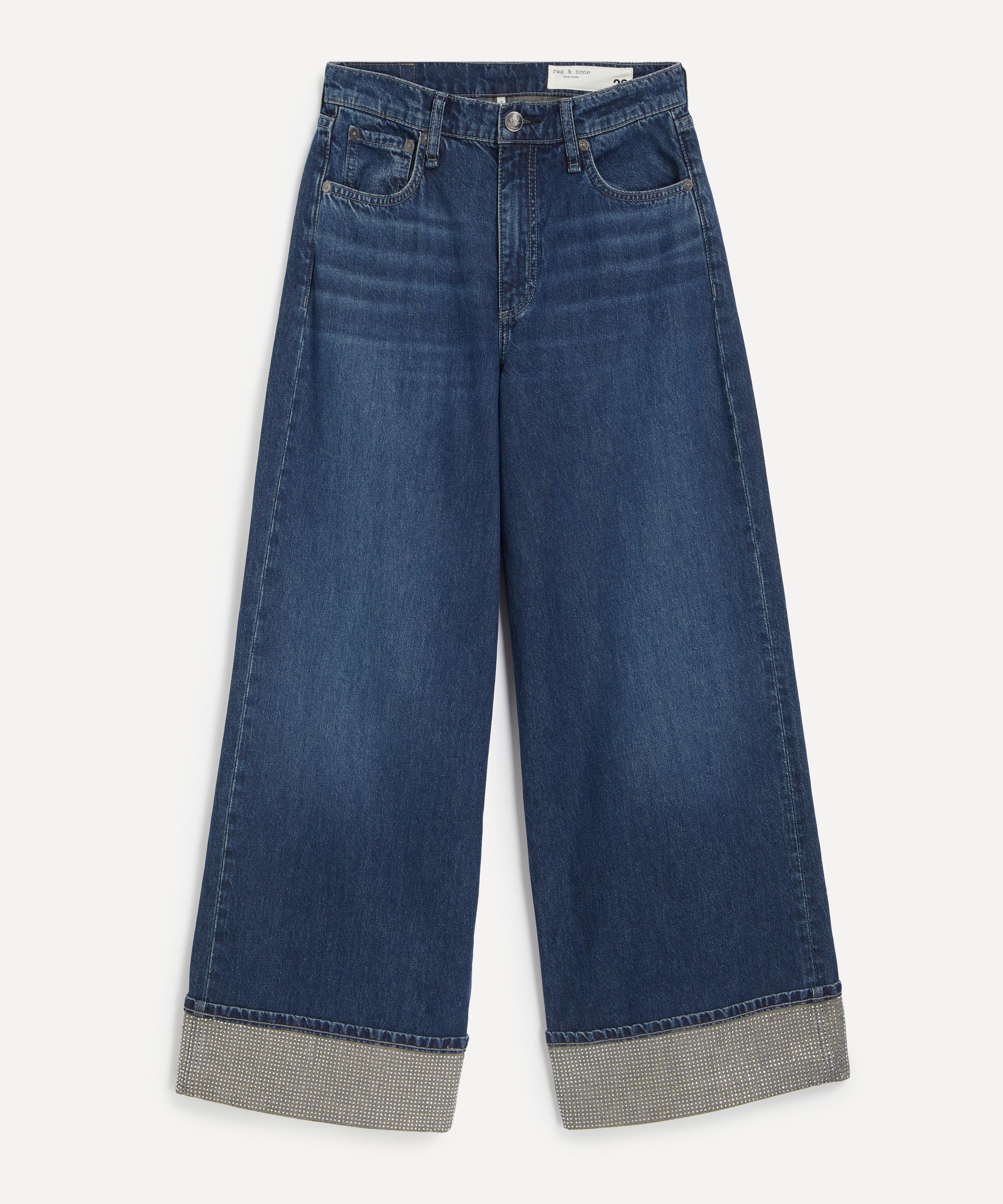 Rag & Bone - Sofie Ankle Wide-Leg Jeans in Bejewelled Dawn image number 0