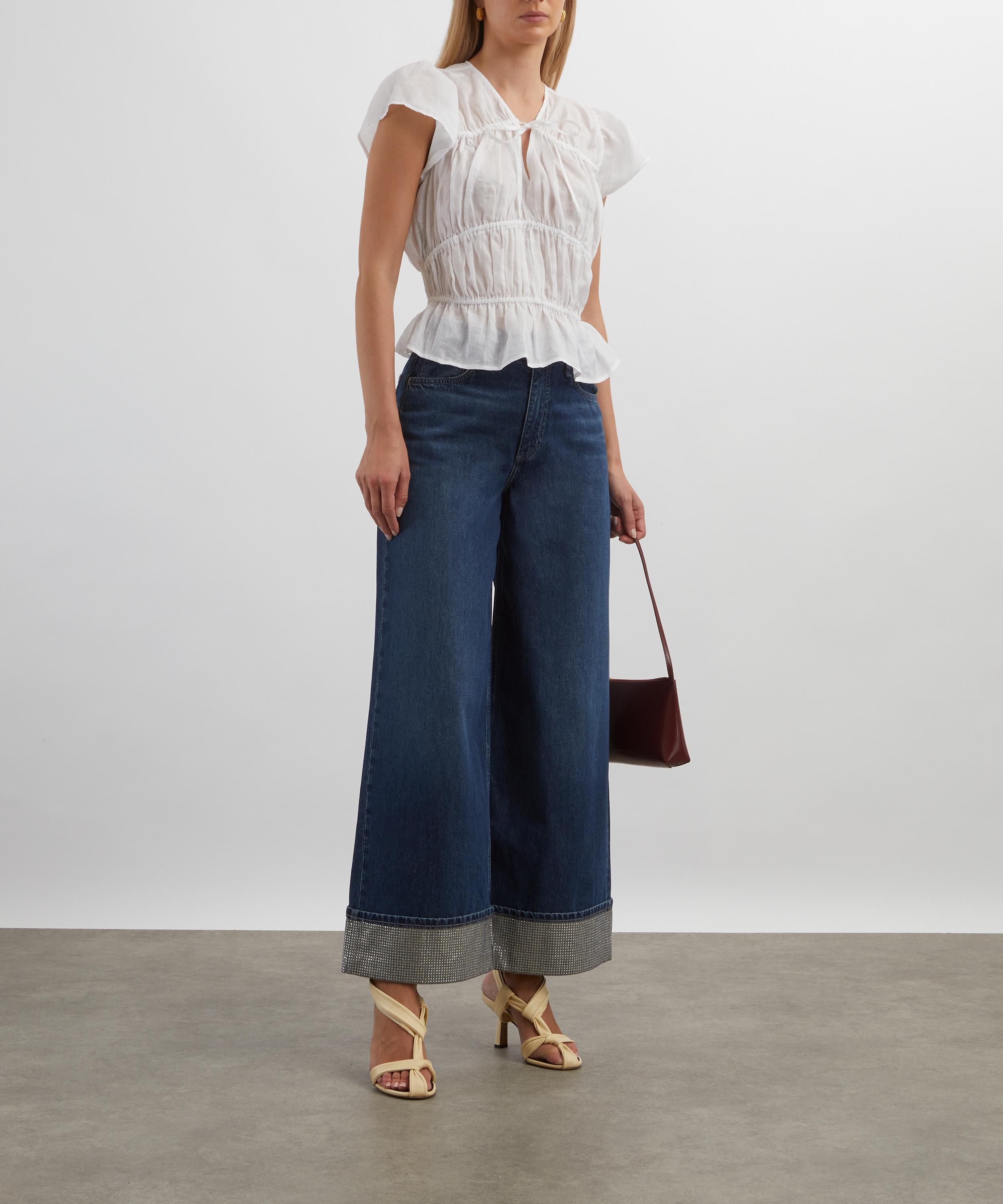 Rag & Bone - Sofie Ankle Wide-Leg Jeans in Bejewelled Dawn image number 1