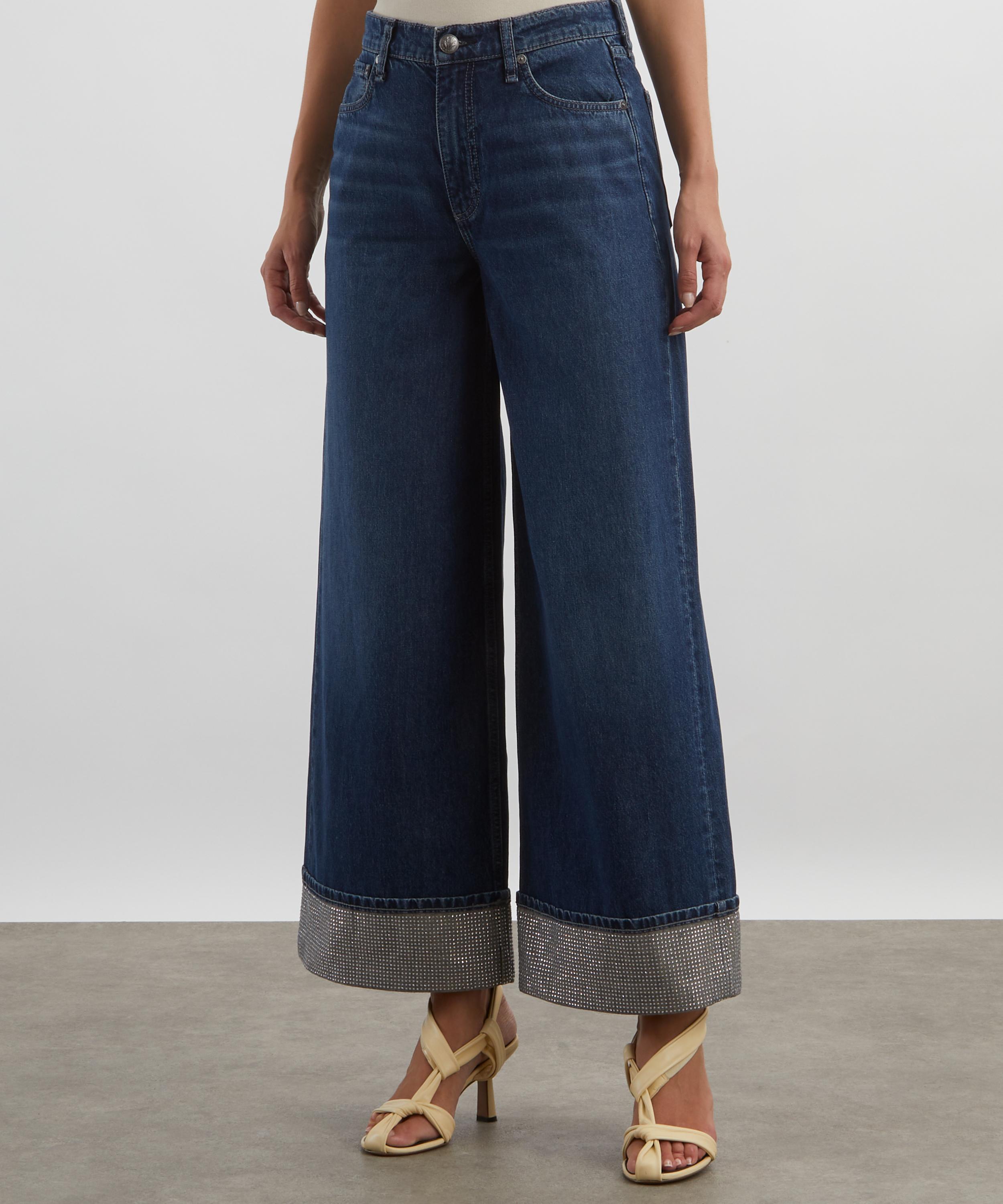 Rag & Bone - Sofie Ankle Wide-Leg Jeans in Bejewelled Dawn image number 2