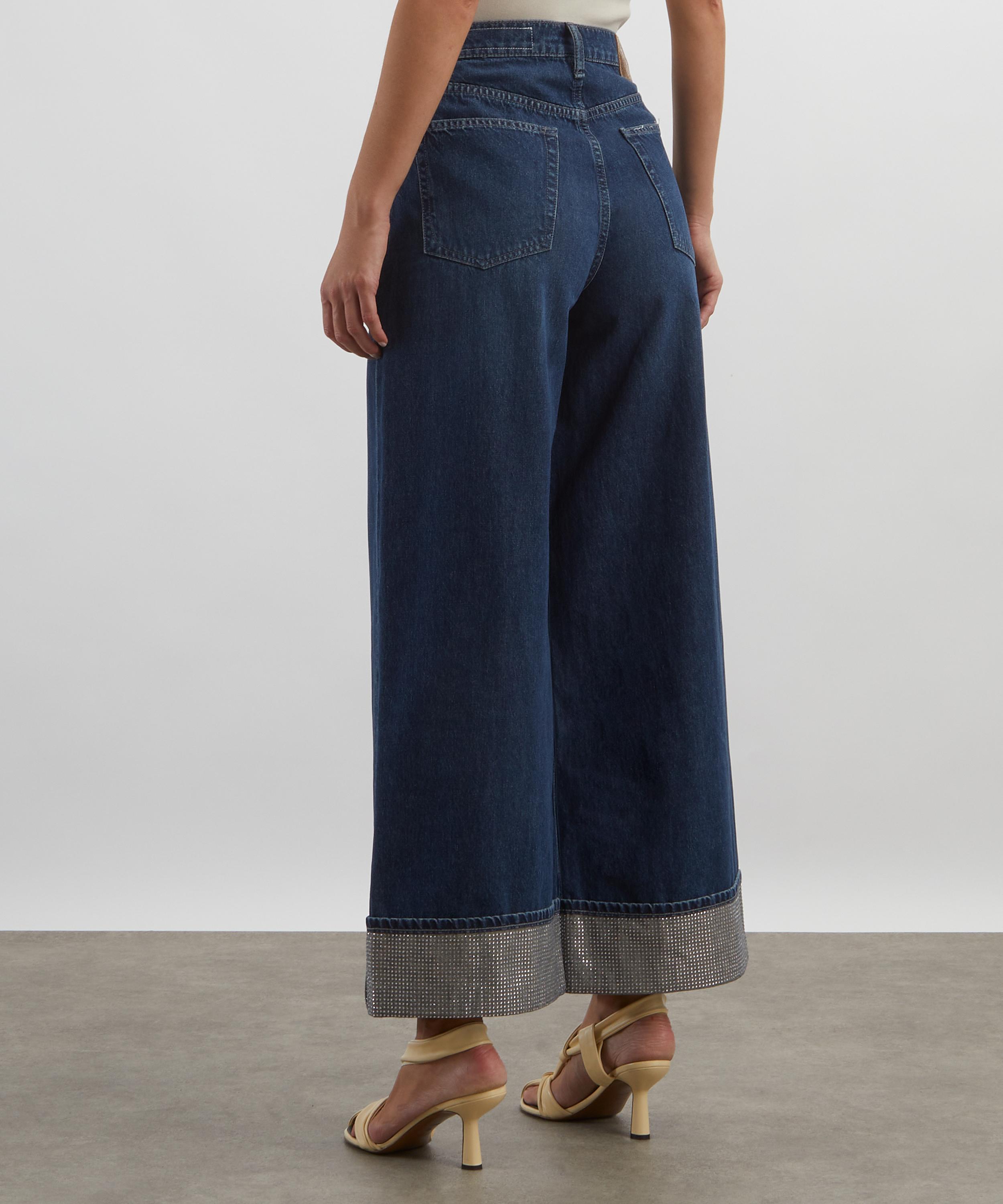 Rag & Bone - Sofie Ankle Wide-Leg Jeans in Bejewelled Dawn image number 3