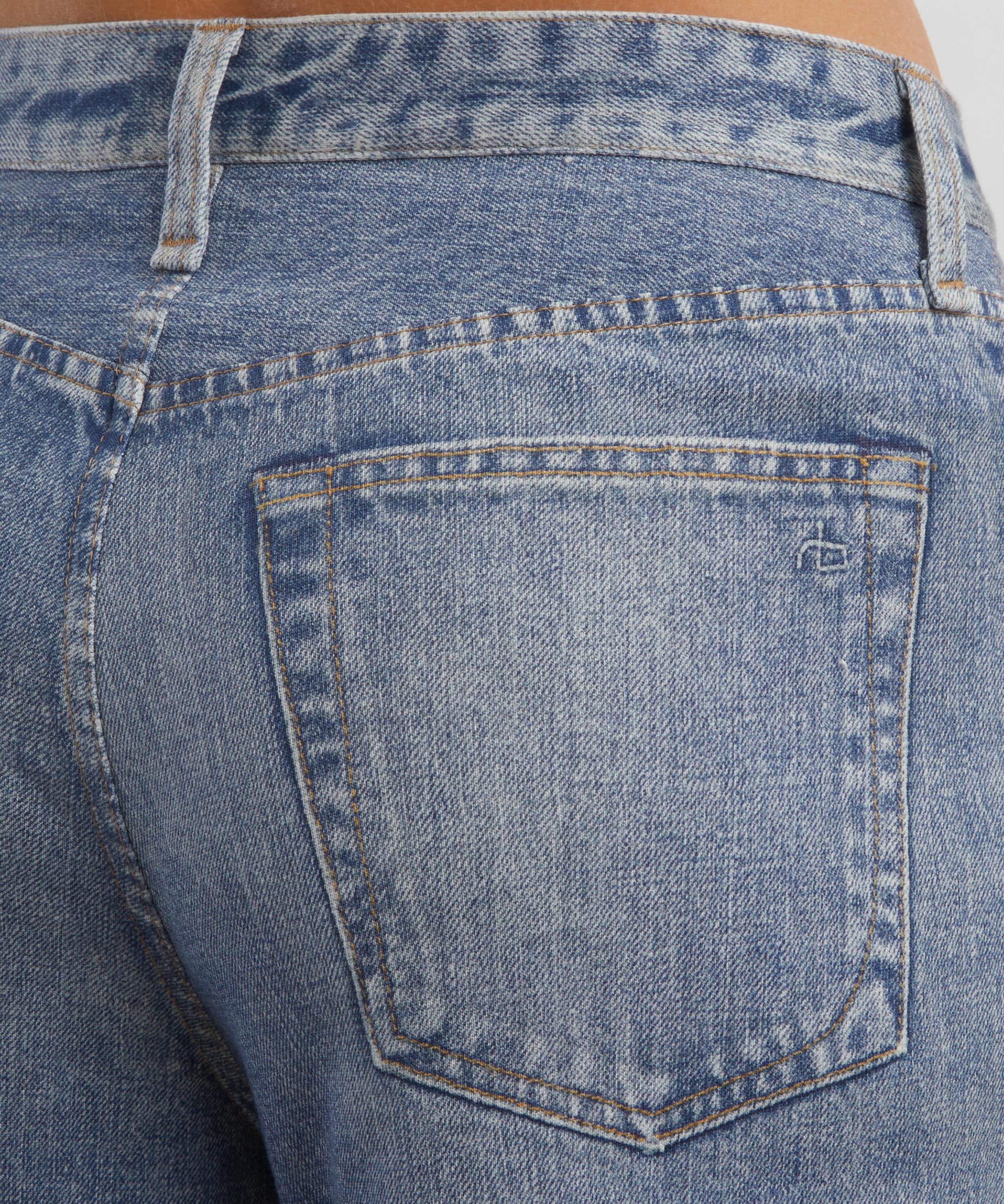 Rag & Bone Miramar Andi Wide-Leg Jeans in Scarlet | Liberty