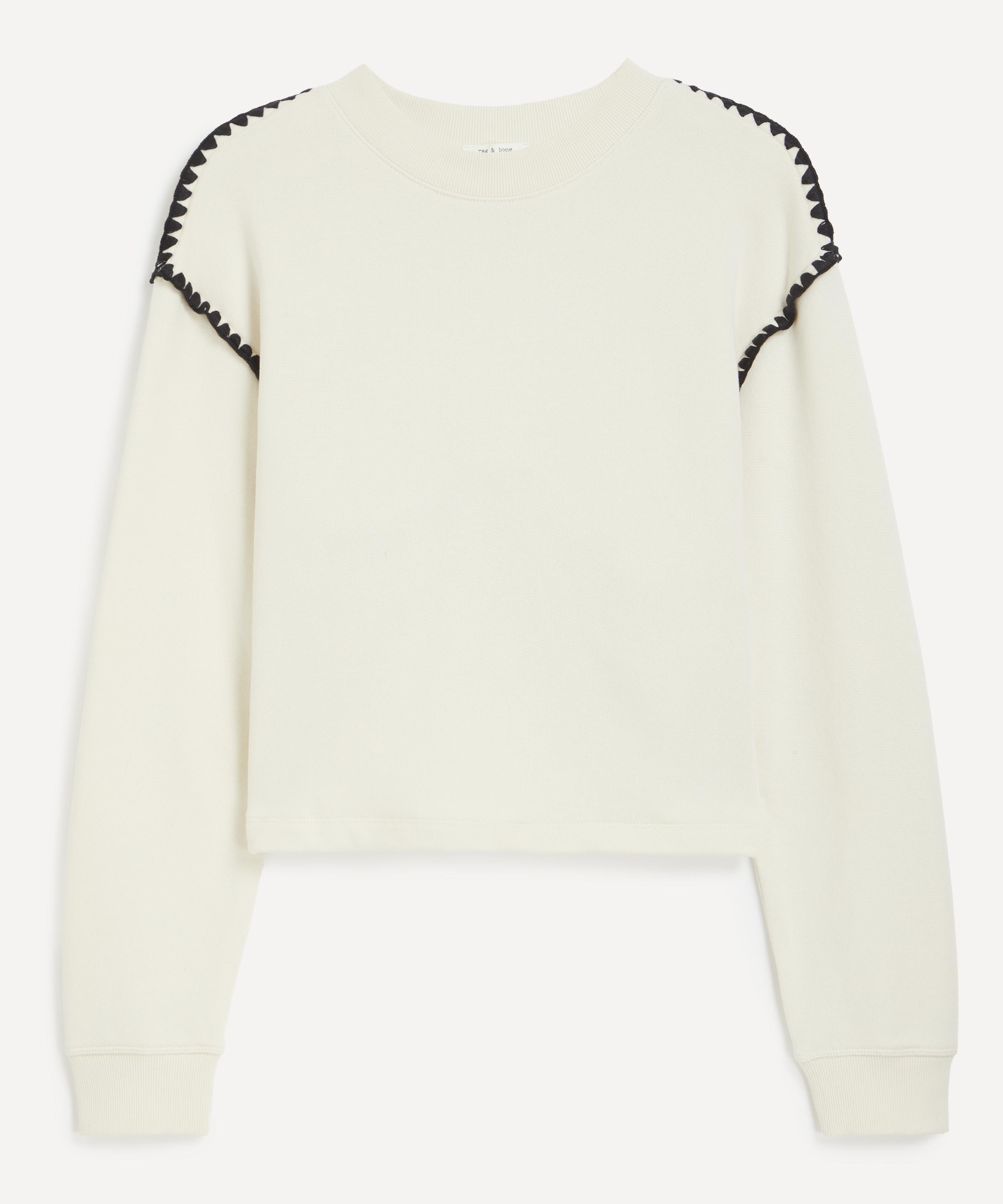 Rag & Bone - Vintage Terry Blanket Stitch Pullover