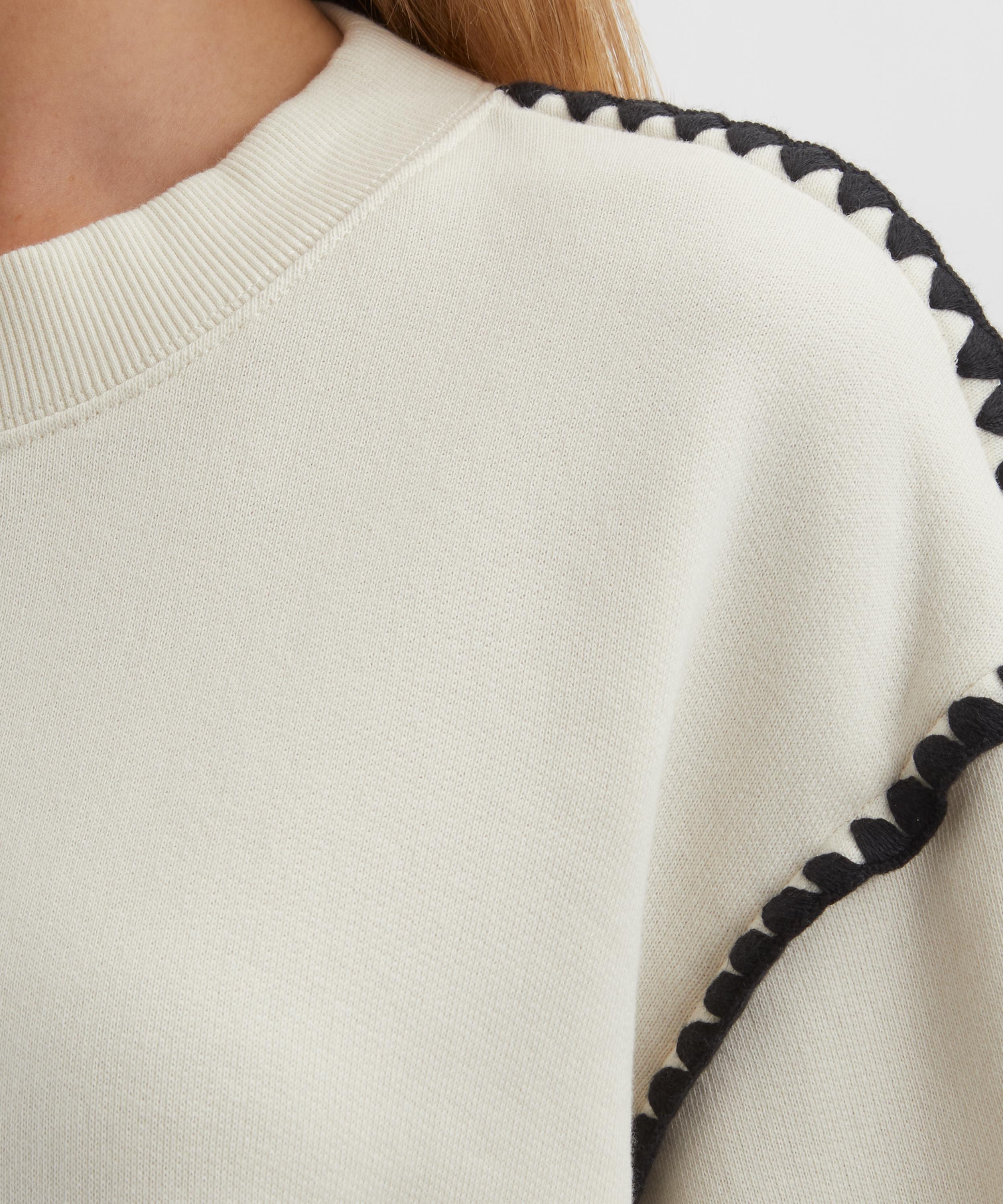 Rag & Bone - Vintage Terry Blanket Stitch Pullover image number 4