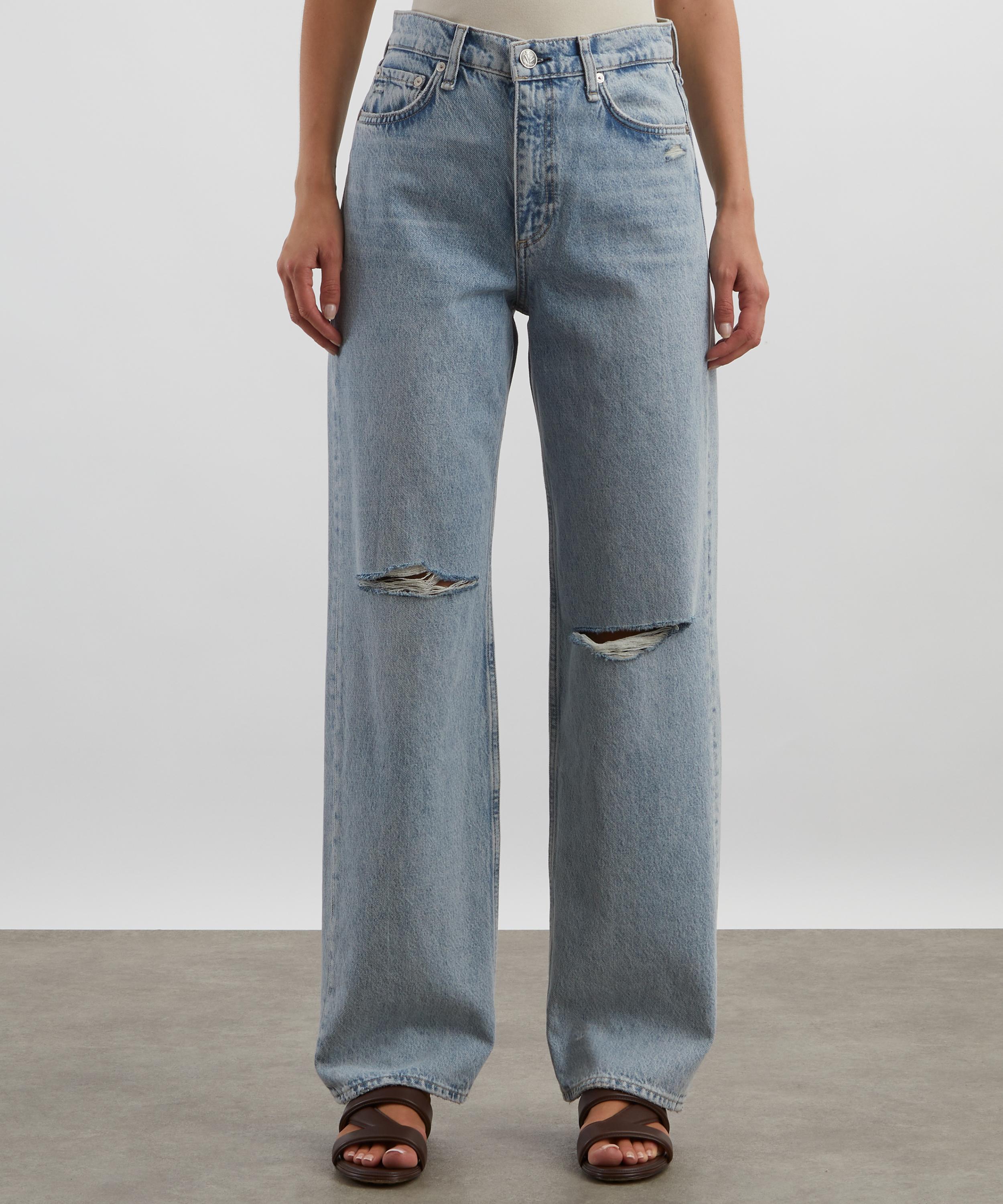 Rag & Bone - Shea Relaxed Straight Jeans in Calhe image number 2