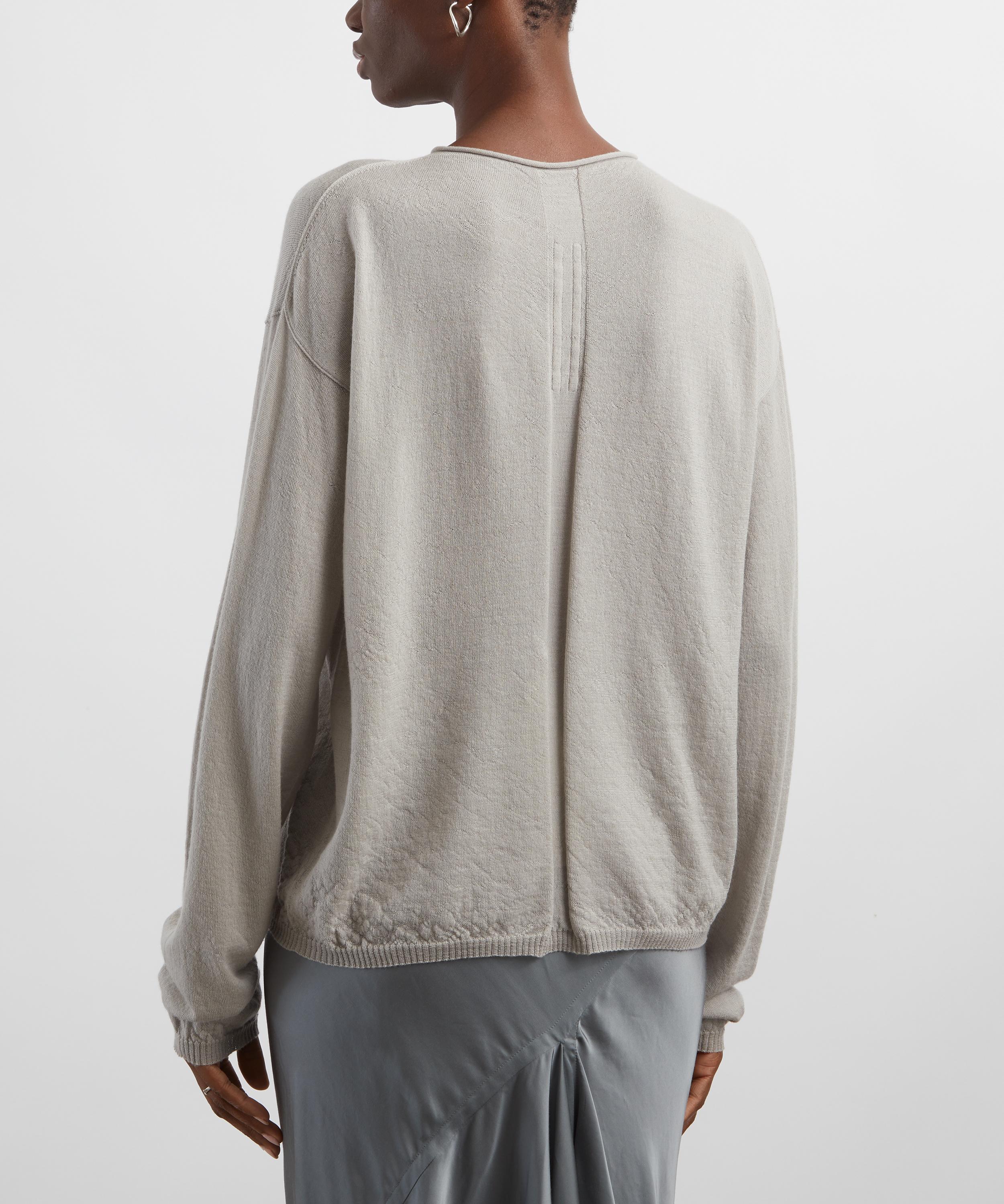 Rick Owens - Pearl Pull Wool Jumper image number 3